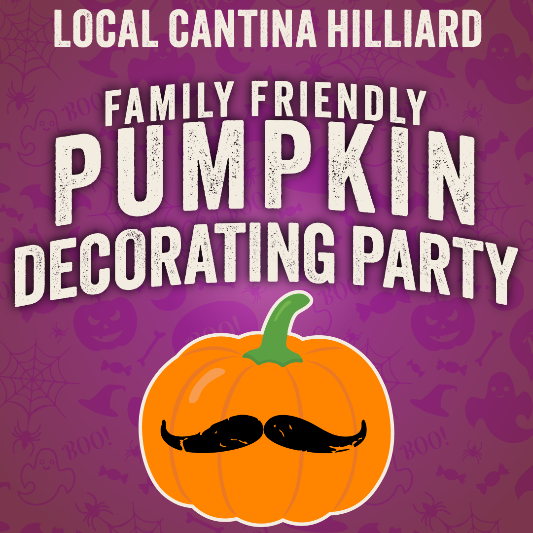 Pumpkin Decorating Party at Local Cantina Hilliard