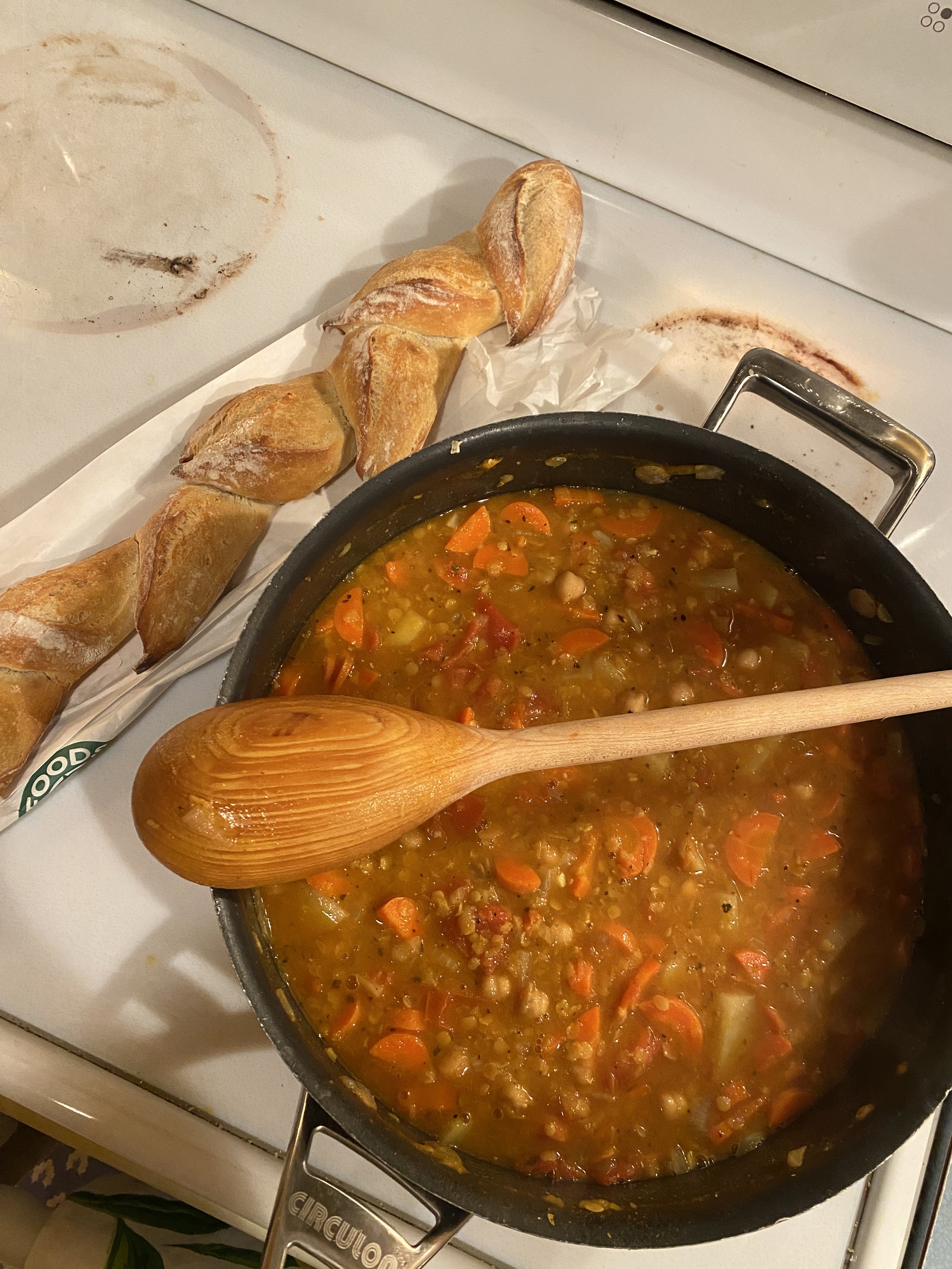 made soup