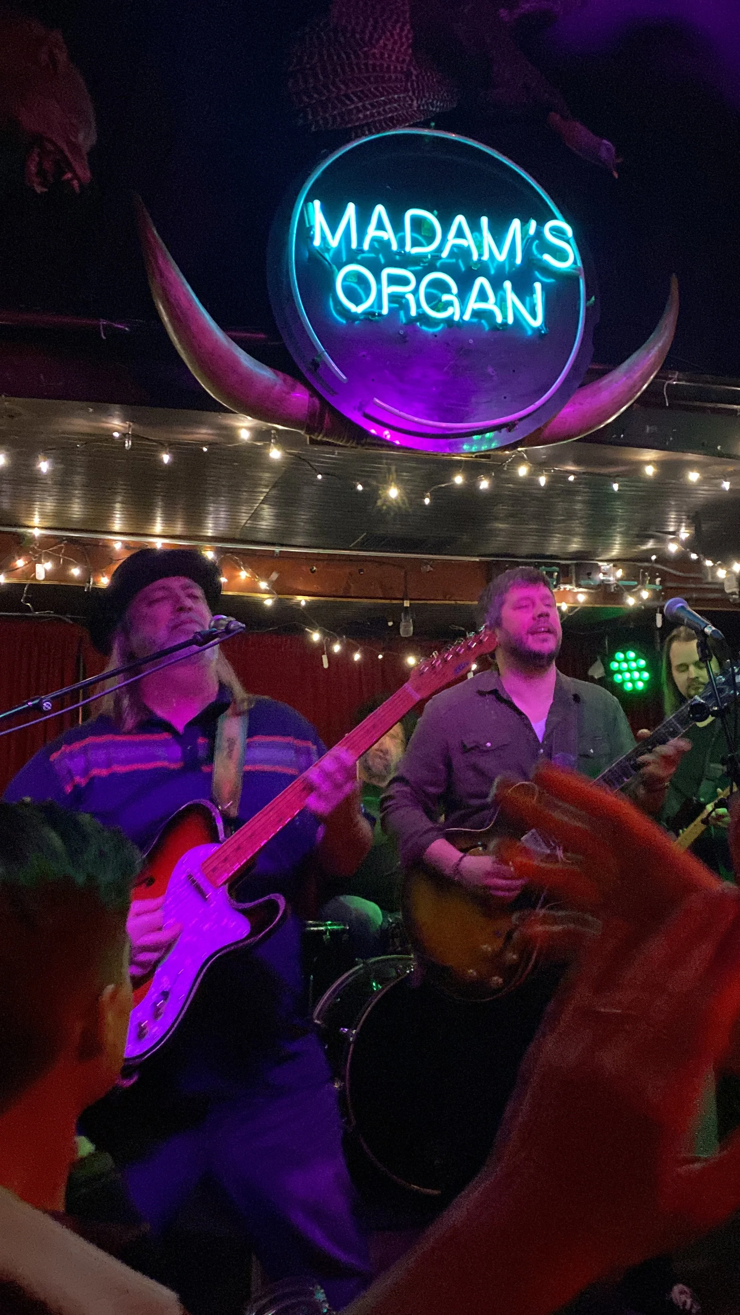 saw a band I didn't know