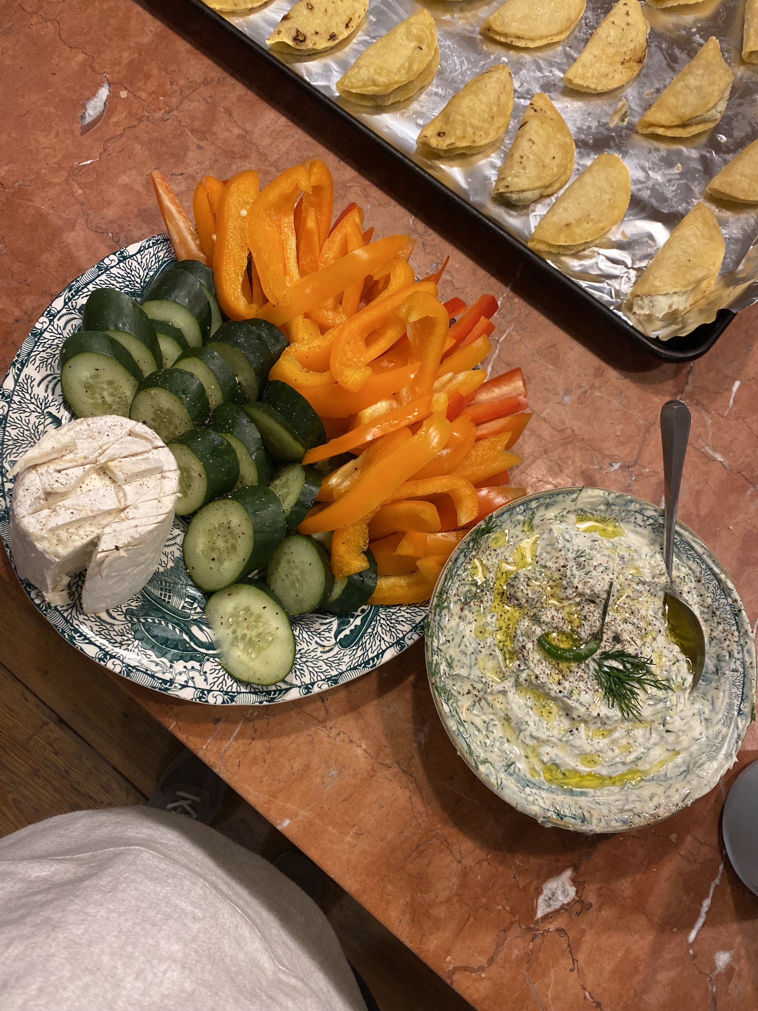 hosted a Super Bowl Party