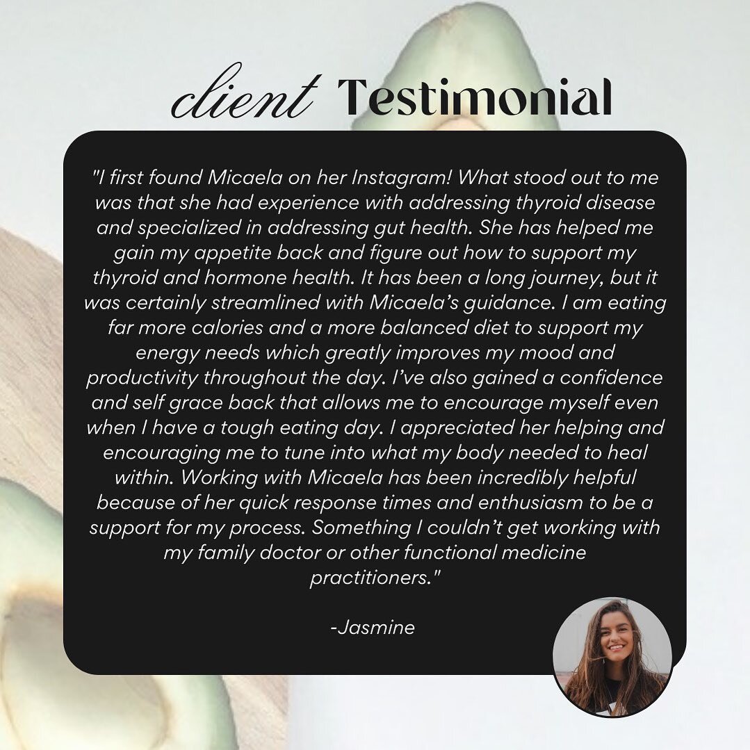 CLIENT TESTIMONIAL ⭐️ 

Providing intentional support to help women regain their health and live their best life🤍
.
.
.
.
.
#clienttransformation #pcos #hashimotos #hashimotosdisease #hormonebalance #hormonehealth #hormonesupport #hormoneimbalance #