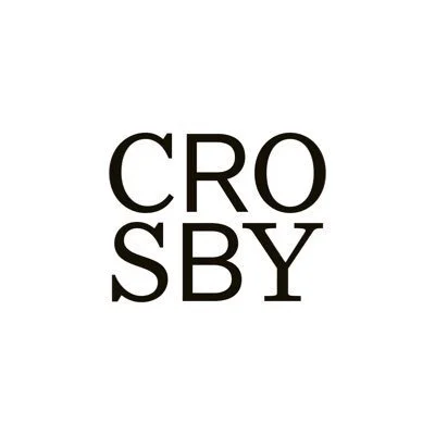 CROSBY logo with black text on a white background.