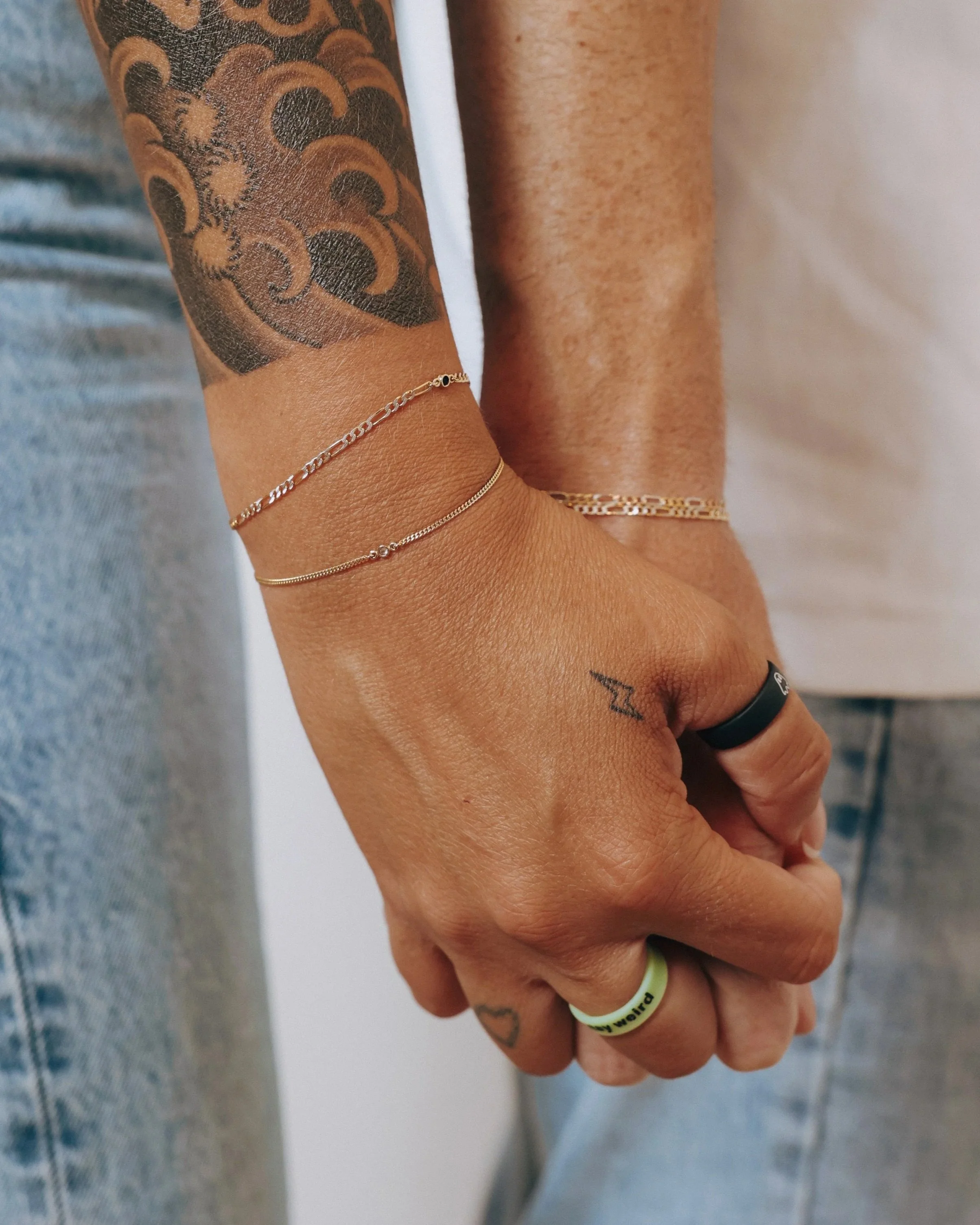 Permanent Jewelry Couples Bracelets