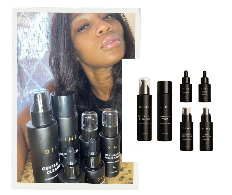 My Fall/Winter skincare routine: Dime Beauty brand review