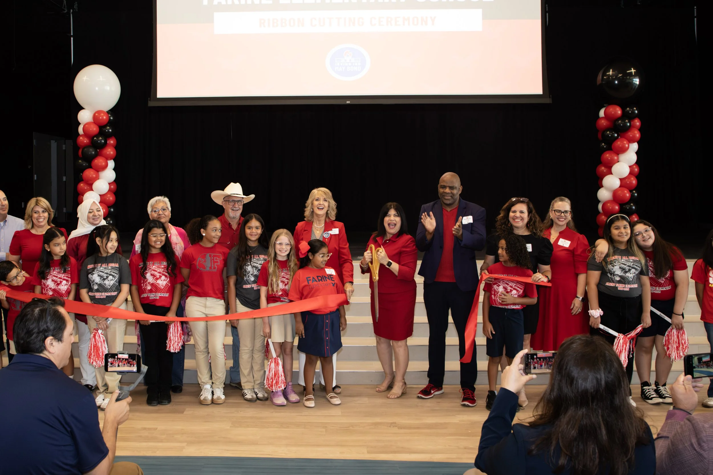 Farine Elementary School Ribbon Cutting