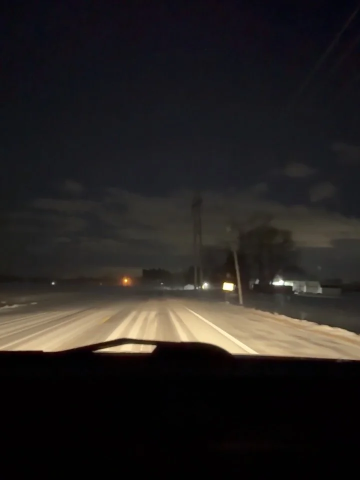 One thing about babies&hellip; They don&rsquo;t care how cold or snowy or windy it is. They come when they&rsquo;re ready! 

Home birth midwifery is a sublime synthesis of expertise, including being with women and driving in all-weather conditions. ?