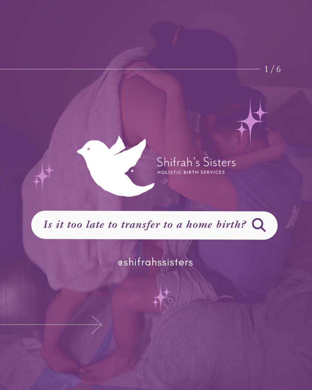 Is your intuition inviting you to explore other birth options?

I encourage you to listen to your body and your heart! 💜

It is from our BODIES that we give birth&mdash;we can&rsquo;t THINK our way through it. 

In birth, our bodies need to soften, 