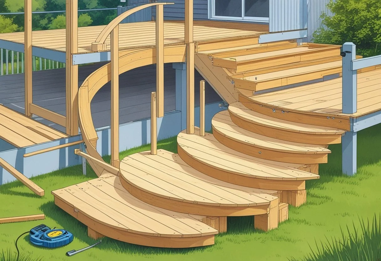 How to Build Curved Stairs for a Deck: A Step-by-Step Guide to Create Stylish and Functional Access