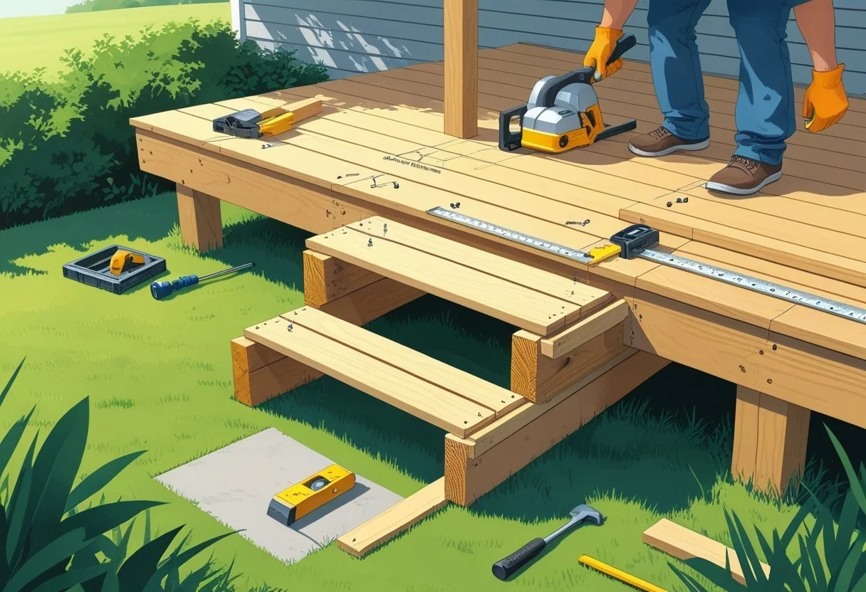 How to Build a Single Deck Step: A Simple Guide to Enhance Your Outdoor Space