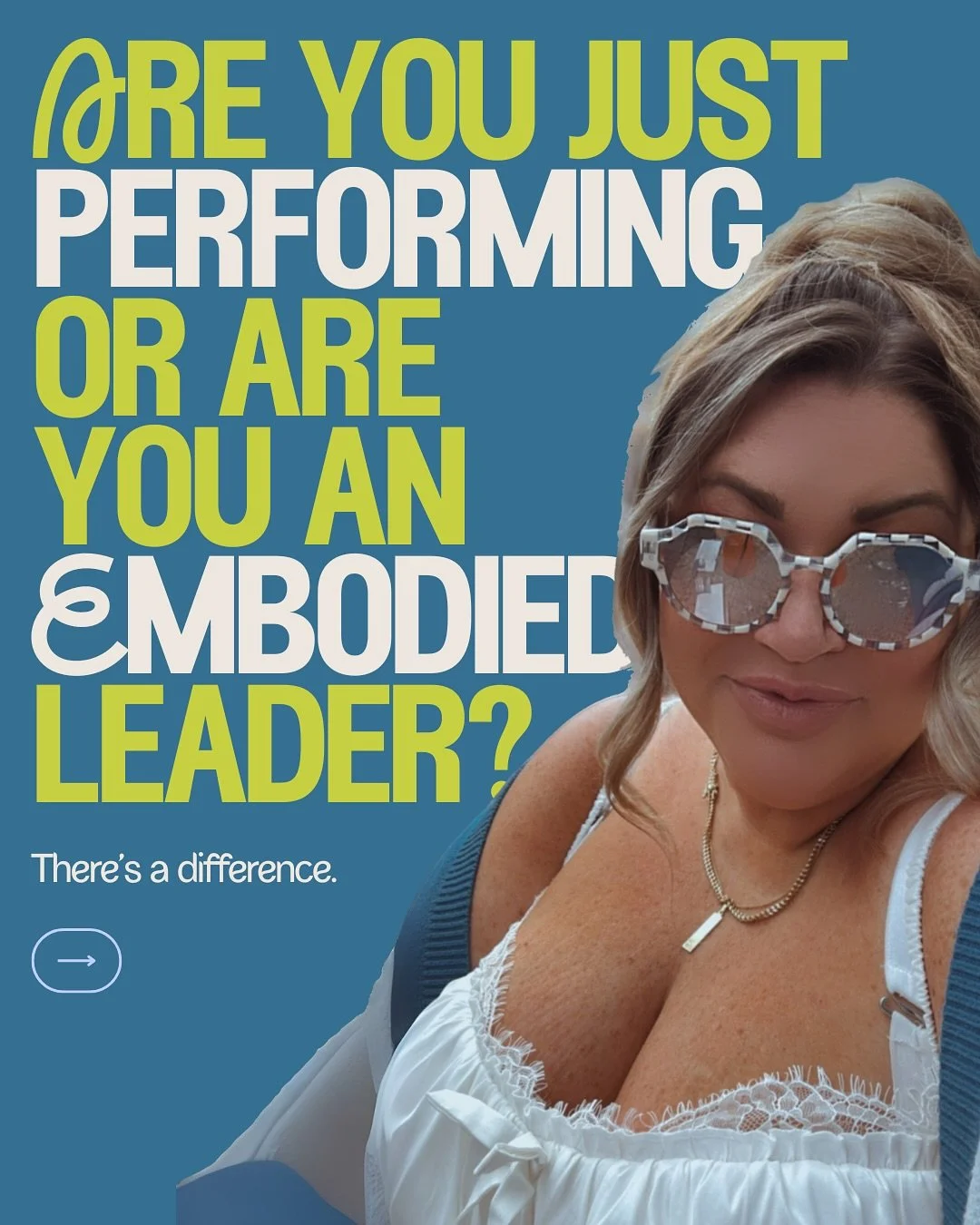 If you&rsquo;re a purpose-driven entrepreneur building a business that reflects your becoming, this is for you.

I&rsquo;ve seen both kinds of leaders: the embodied ones and the performative ones. 
The difference isn&rsquo;t in how loud they are, it&