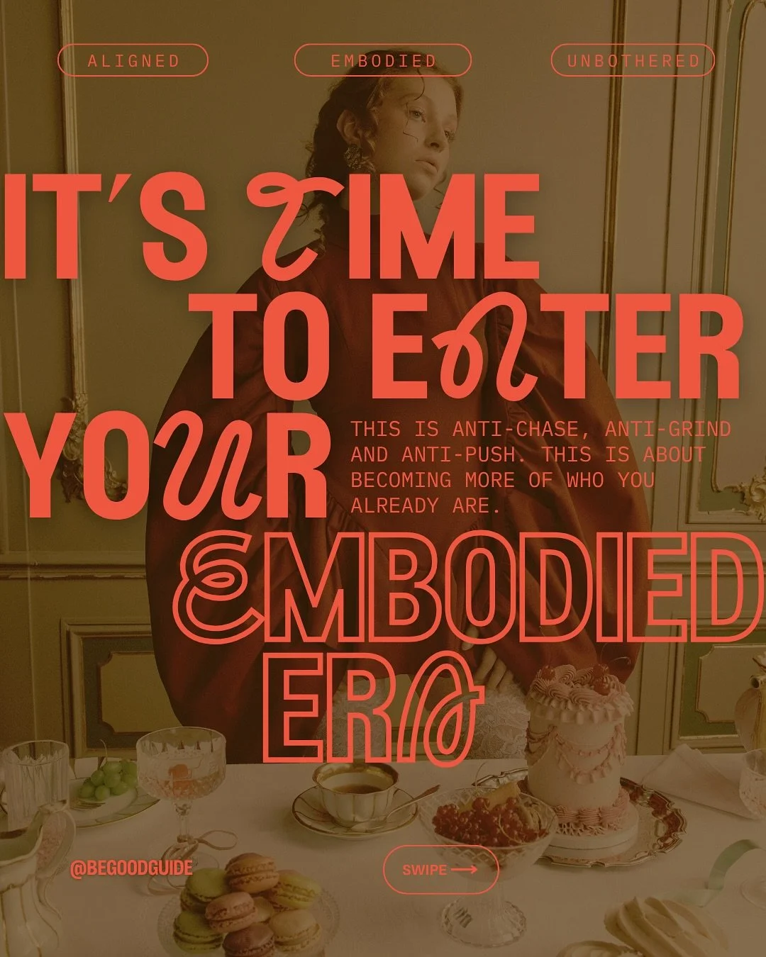 We don’t need more leaders who look the part.
We need more leaders who feel like themselves and let their magic take up space.
Embodiment is the next evolution of leadership.
When your energy (who you are), your expression (how you show up),