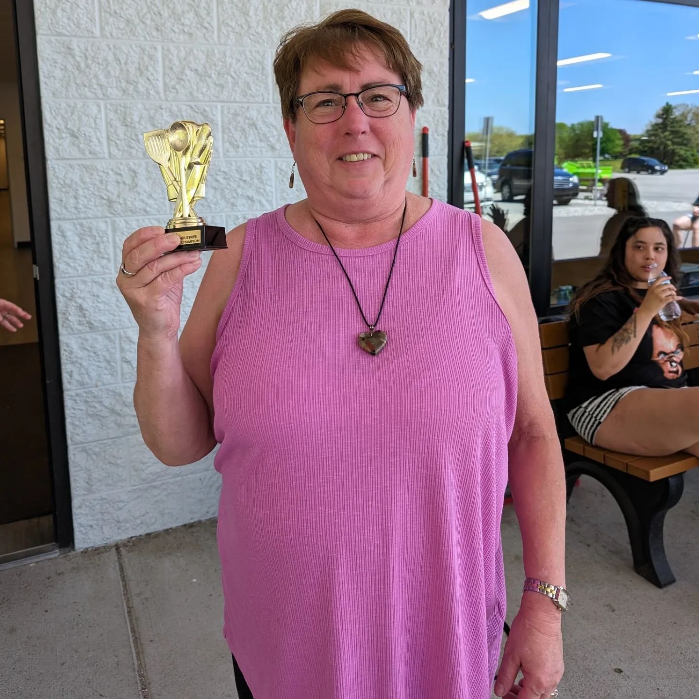 Congratulations to Terri and Codie for taking home the trophies at this year's staff BBQ! Terri's coleslaw was second to none and Codie's smoked pork was succulent!