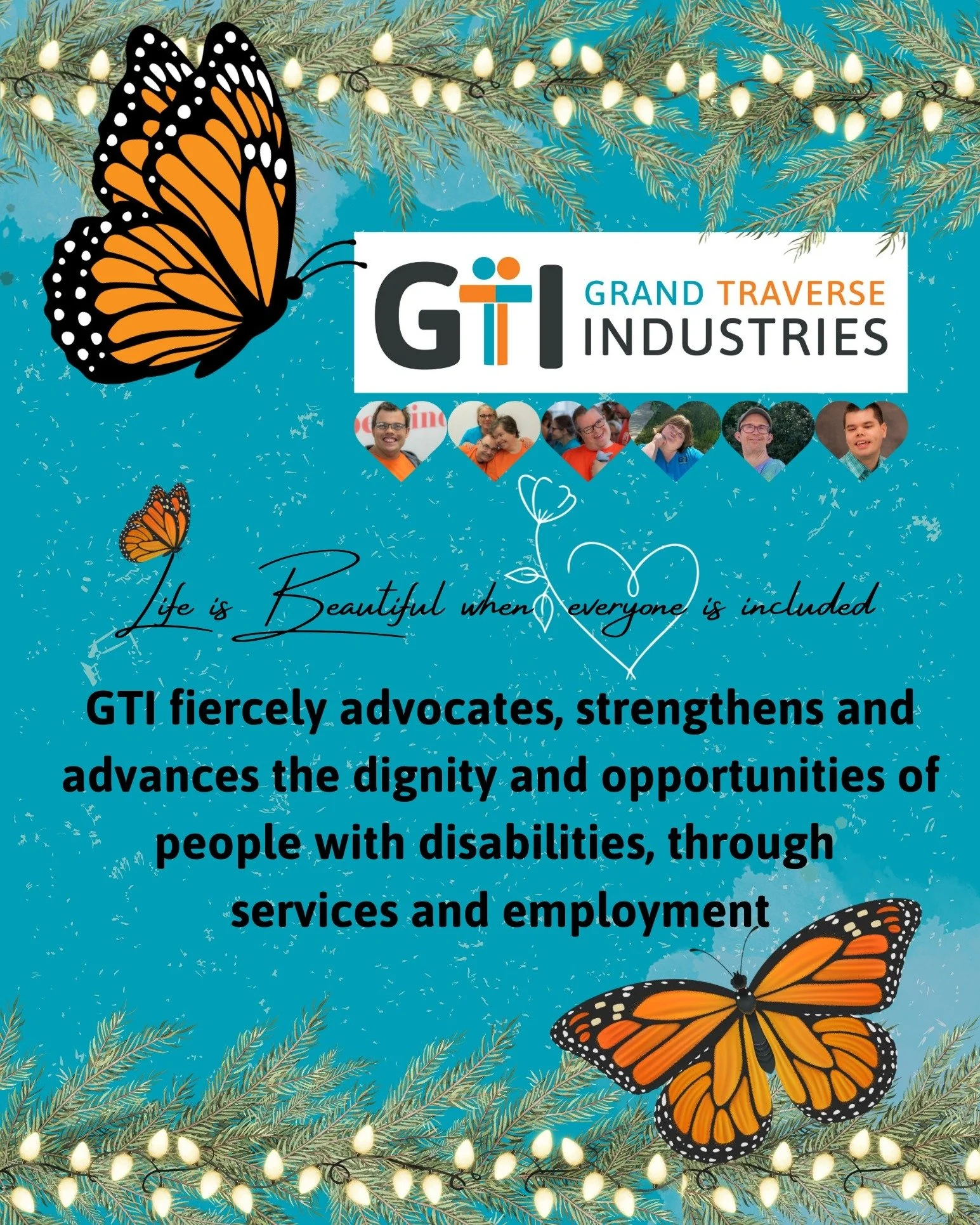 ๐ฒโจ GTI is proud to be decorating a tree at this year’s @zonta_club_of_traverse_city Festival of Trees! Our theme is “Life is Beautiful When Everyone Is Included” ๐
๐
 Mark your calendars for November 7, 8, & 9 and head to the