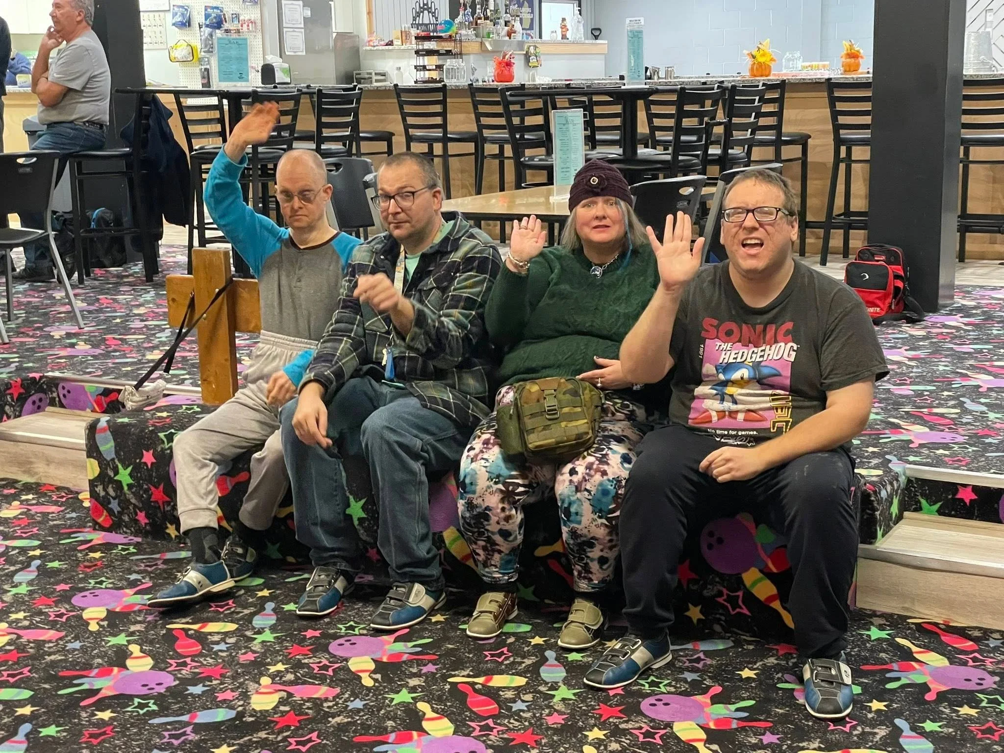 🎳 Our Mancelona Team Members love to go bowling! Thank you to Mancelona Lanes for being so welcoming, inclusive, and downright awesome. We appreciate you! 💙💚