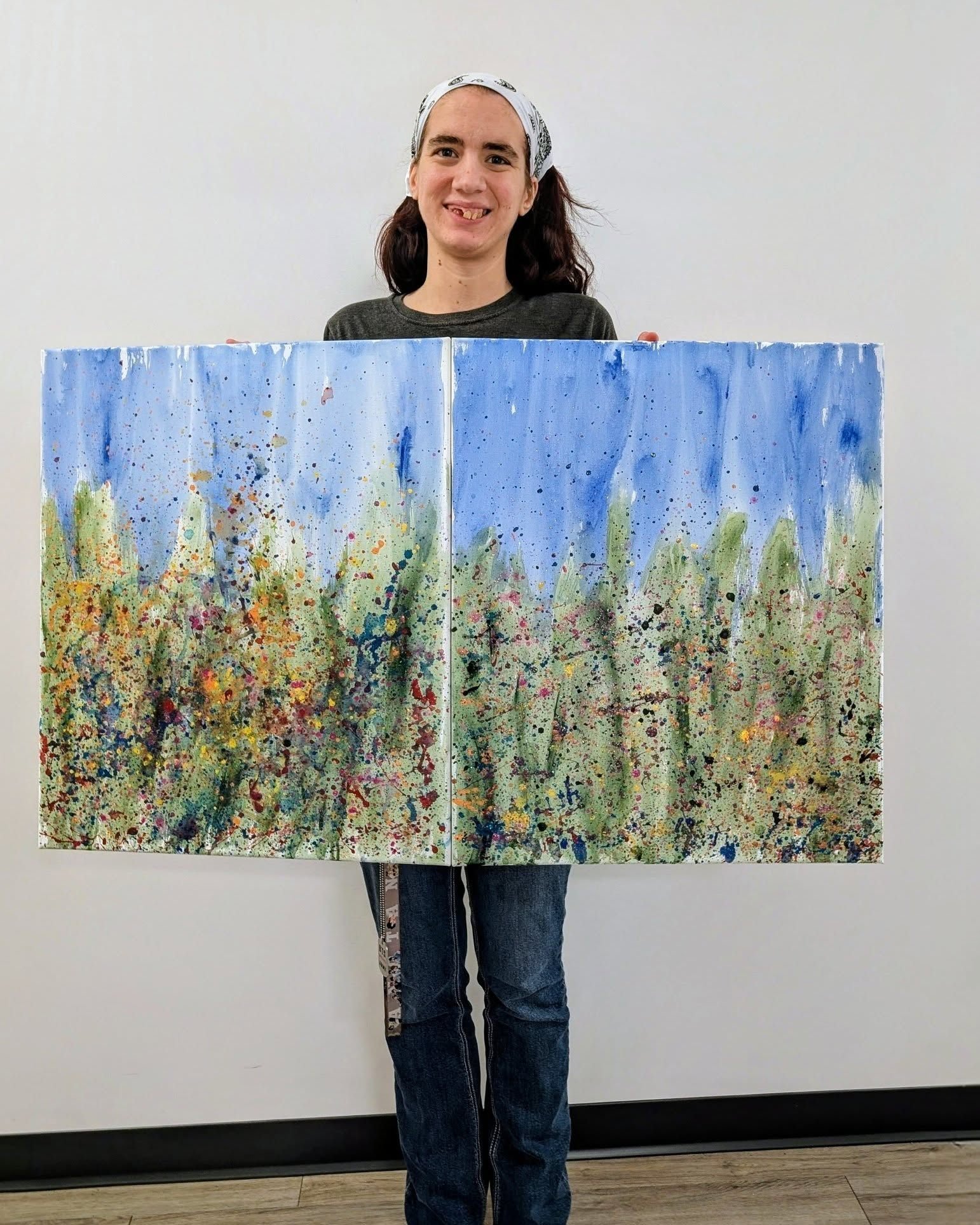 &ldquo;I like art because it makes me feel like I can be myself.&rdquo;

Liz&rsquo;s new layered, splatter-art painting project is helping her shake off the winter blues! We love nurturing her creativity and seeing how it builds her confidence. ✨🎨