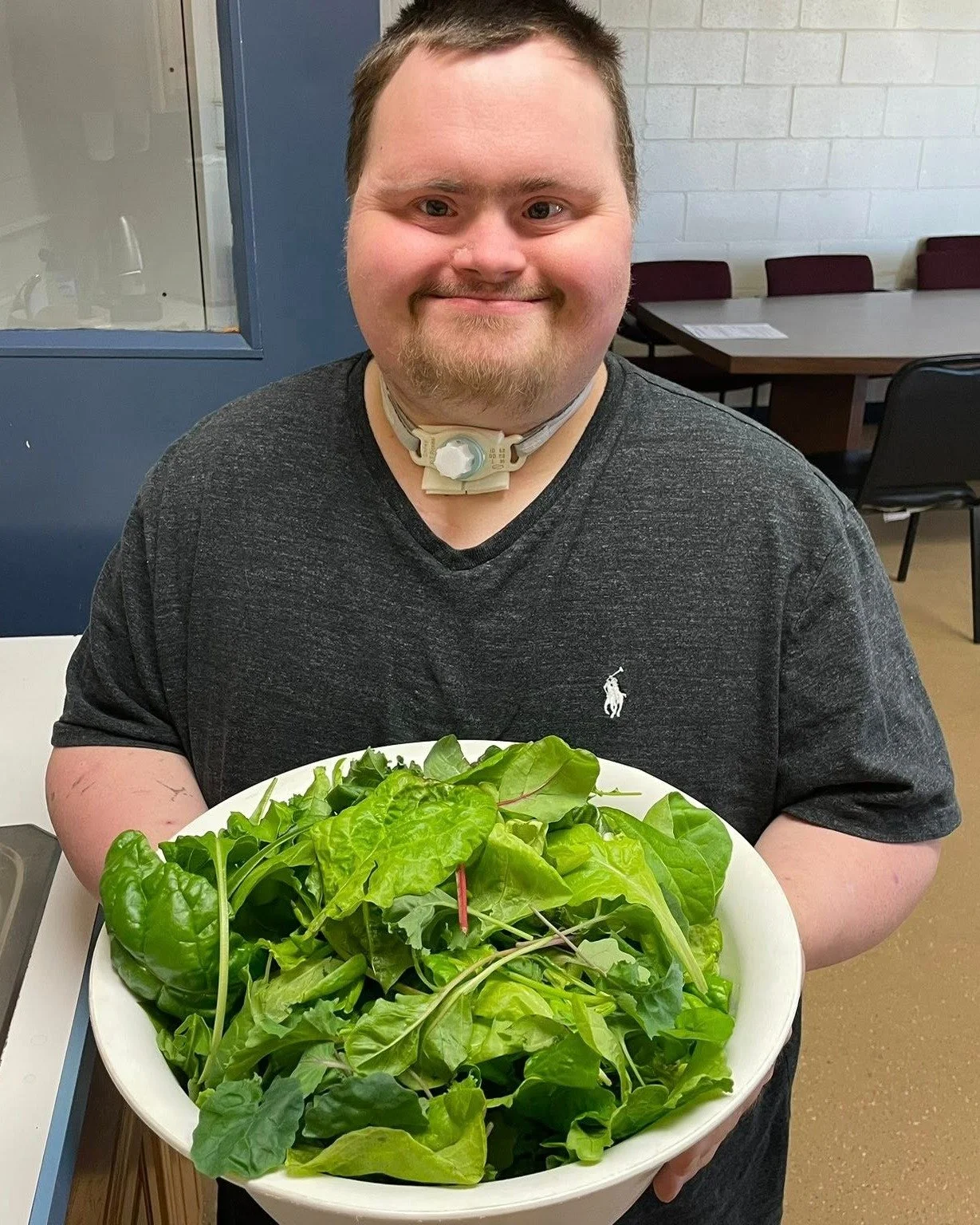 🌱🥗 It&rsquo;s harvest day in Mancelona!

Our team members made their very first salads using fresh greens grown in their new hydroponic grow tower. We're excited to watch Friendship Community Gardens take shape throughout the summer as we move outd