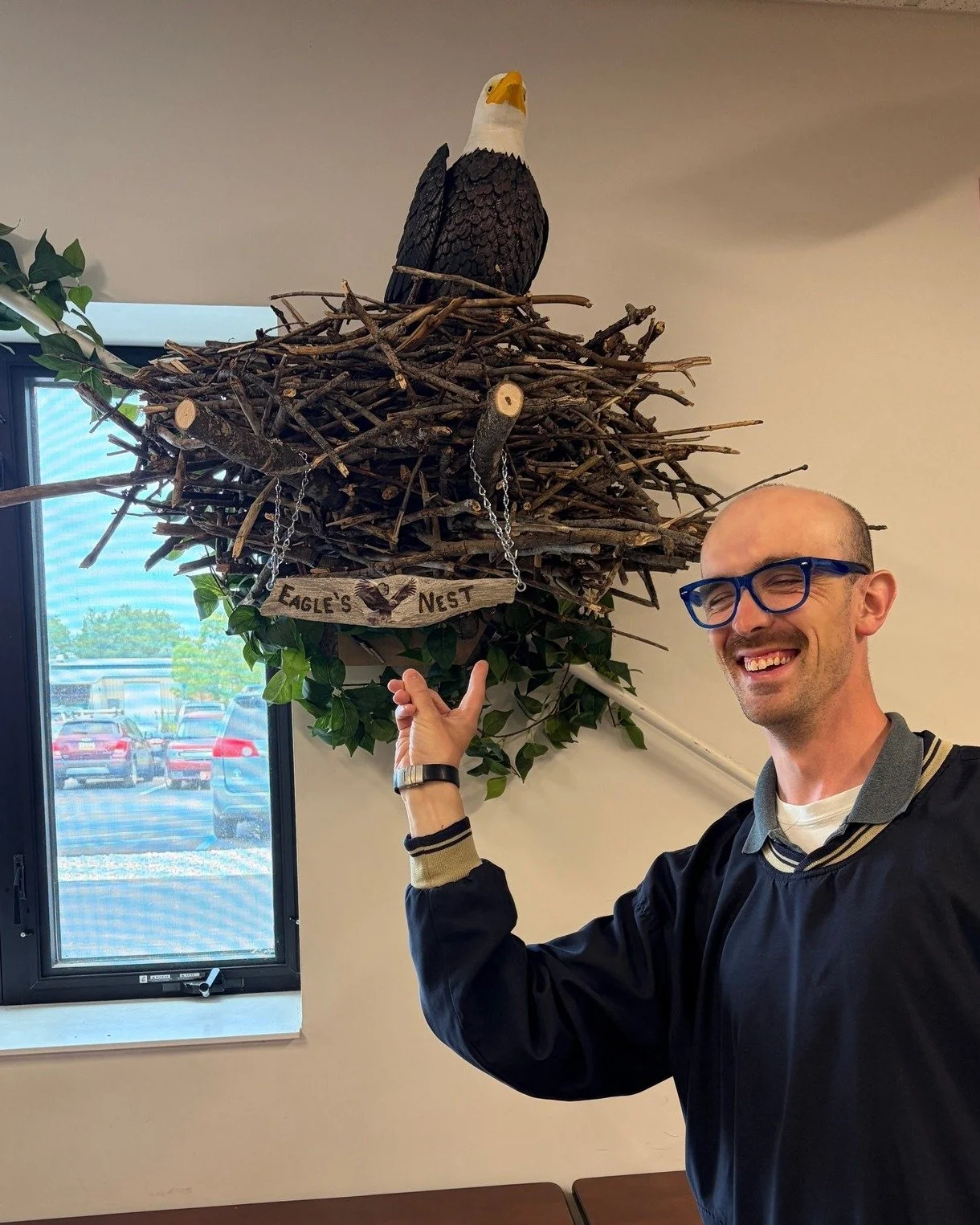 🦅❤️🤍💙 GTI will be closed Friday, July 3, in observance of the Independence Day holiday.

Brady and our Bird Watchers Club created this incredible eagle's nest to celebrate America's 250th anniversary! 🦅✨ We love seeing our Team Members use their 