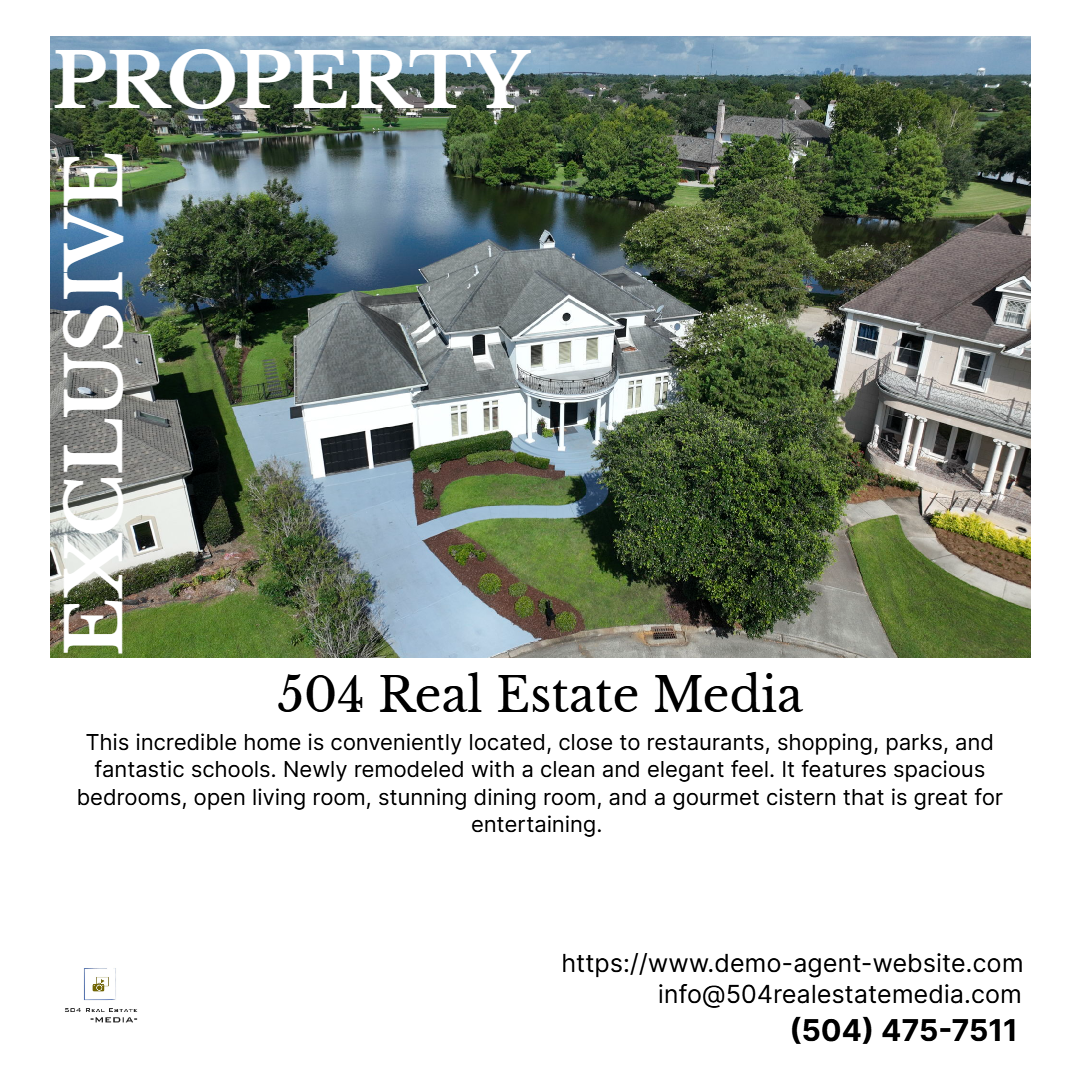 Real Estate Marketing - 504 Real Estate Media, New Orleans LA