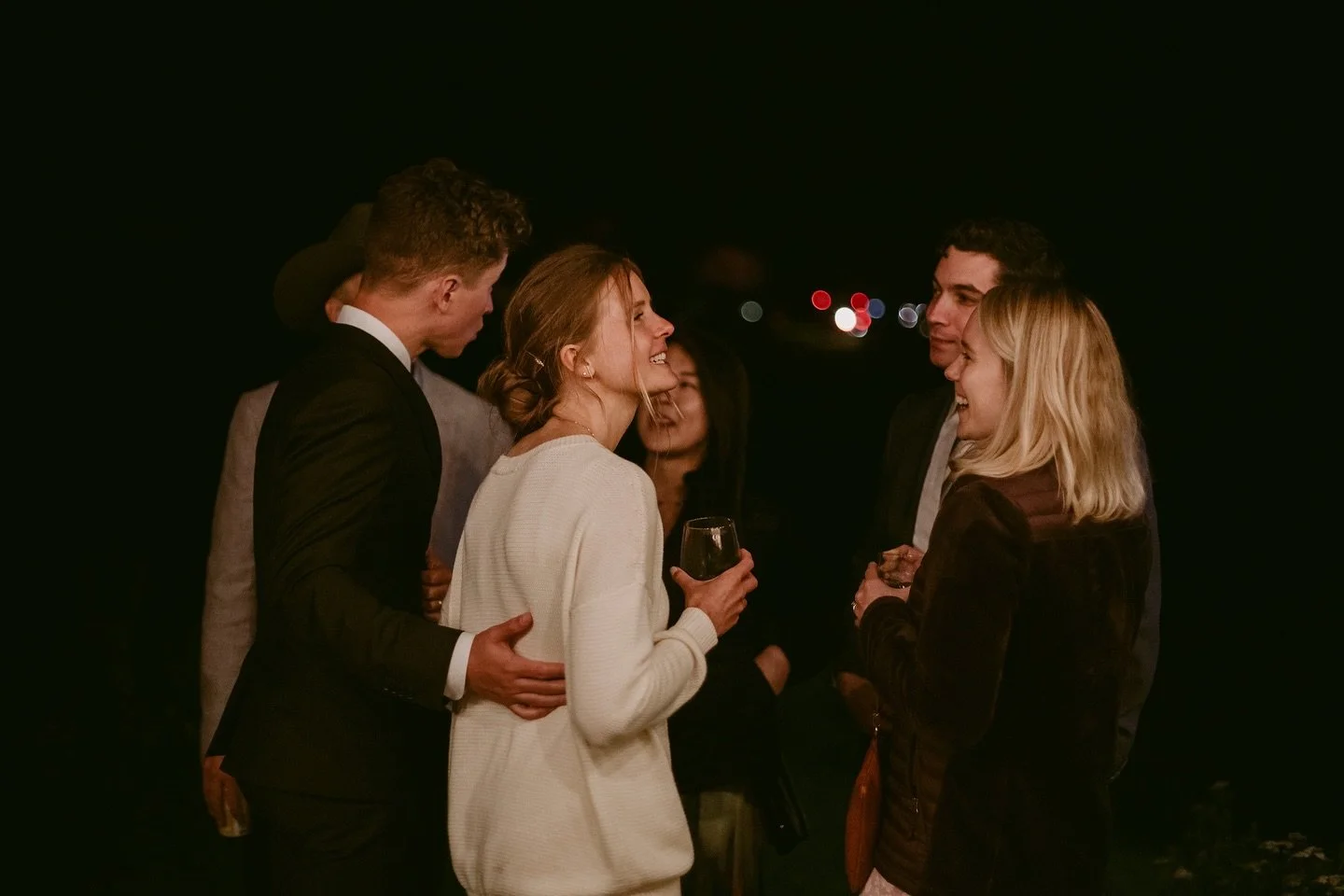 After all the curated parts of a wedding are complete there is a presence that sets in. You&rsquo;re there, you&rsquo;re in it, we did it! It&rsquo;s almost like did it really happen? This photo feels like that.