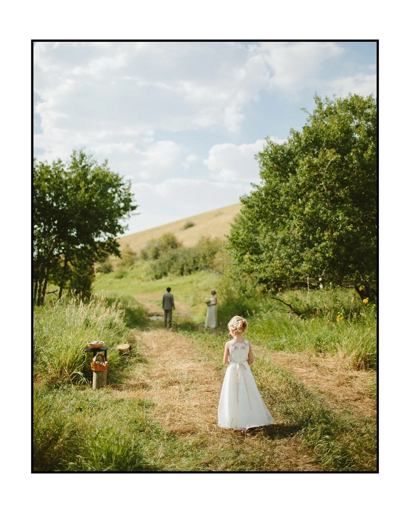 A little throwback to a moment from a wedding years ago. This little girl is now in her first year of college!