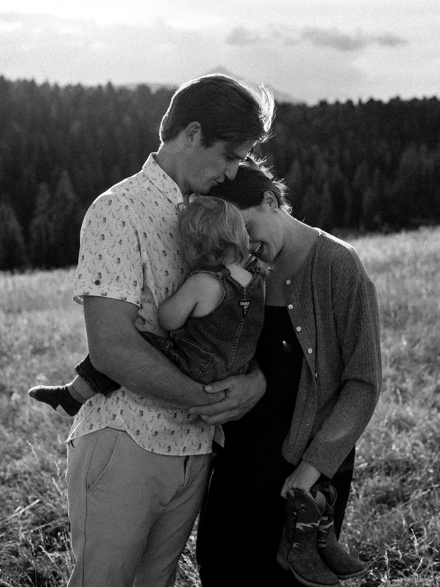 A little family moment at @lonemountainranch.