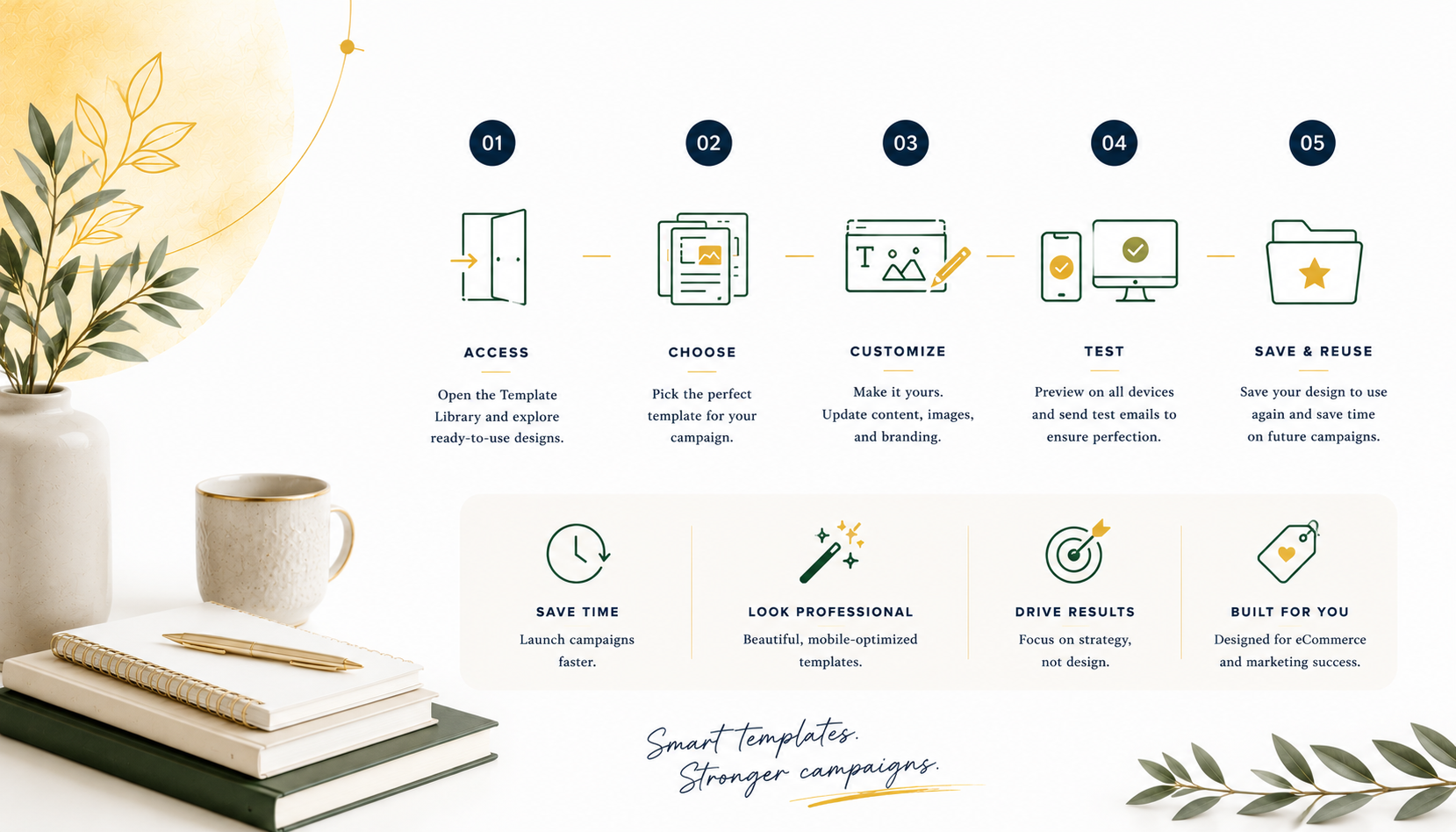How to Use the Klaviyo Template Library to Streamline Your Campaigns