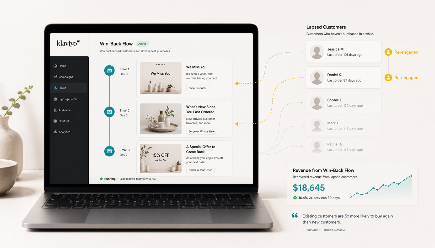 The Win-Back Flow: How to Bring a Lapsed Customer Back