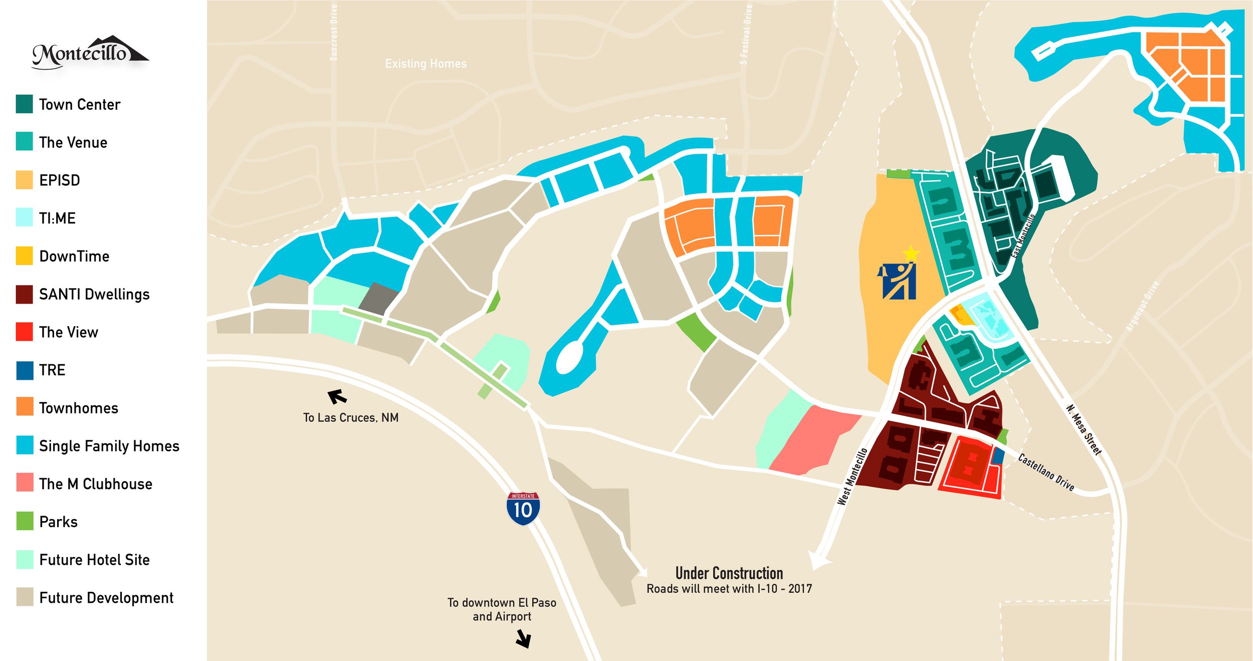 Map — Montecillo El Paso Texas