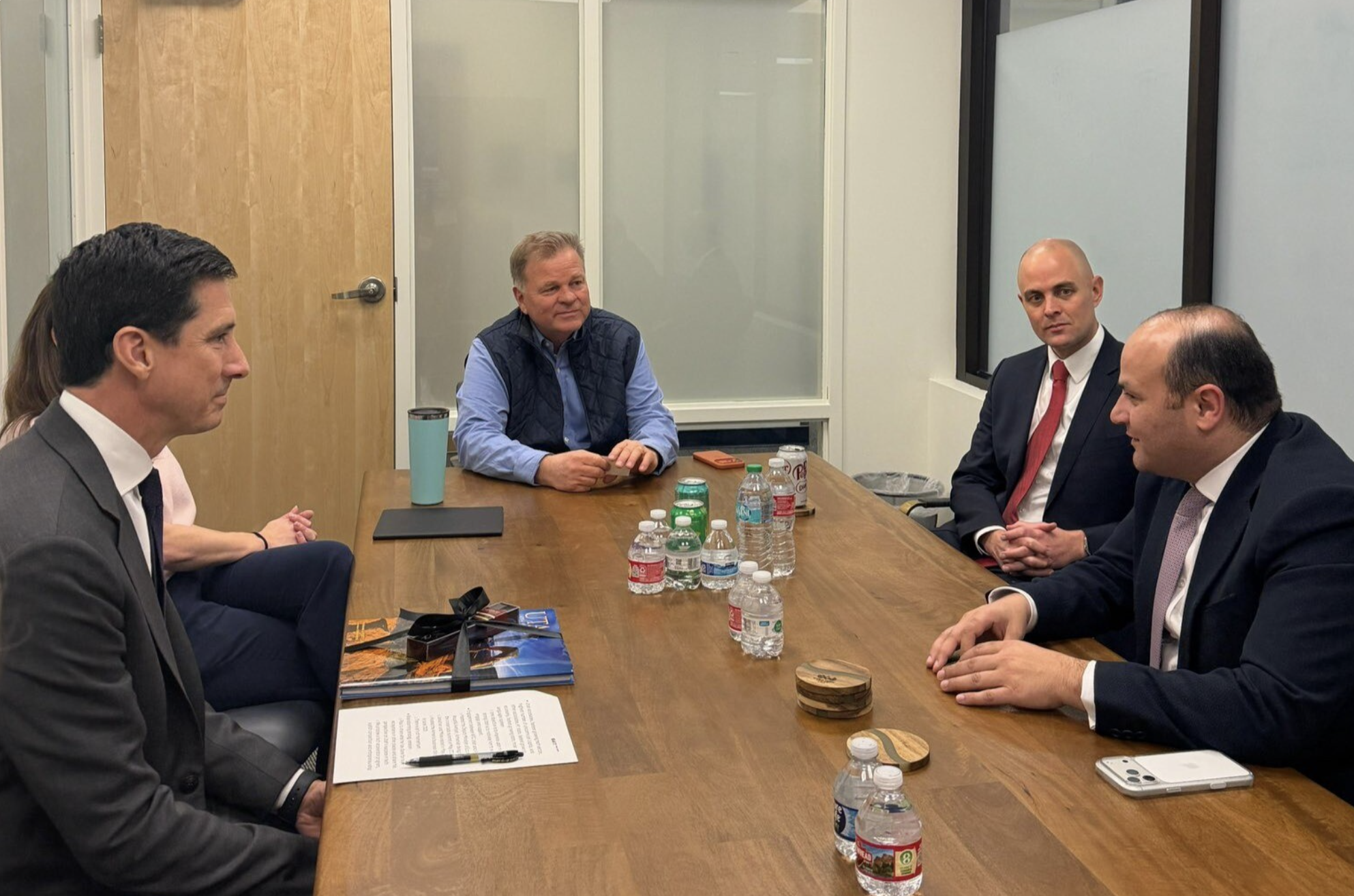 Armenian Ambassador to U.S. visits World Trade Center Utah 