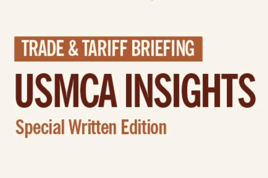 USMCA and North American Tariff Developments