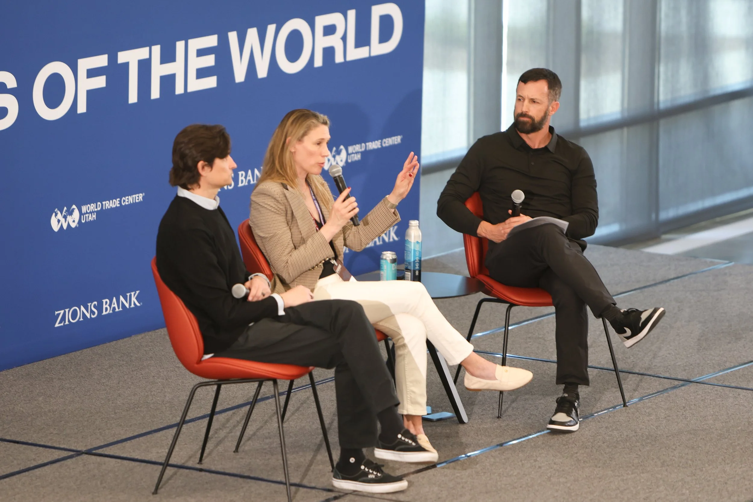 Jeremy Andrus   President and CEO, Traeger Grills; Brian Garofalow  CEO, Skullcandy; Lindsay Shulmas  CEO, Cotopaxi