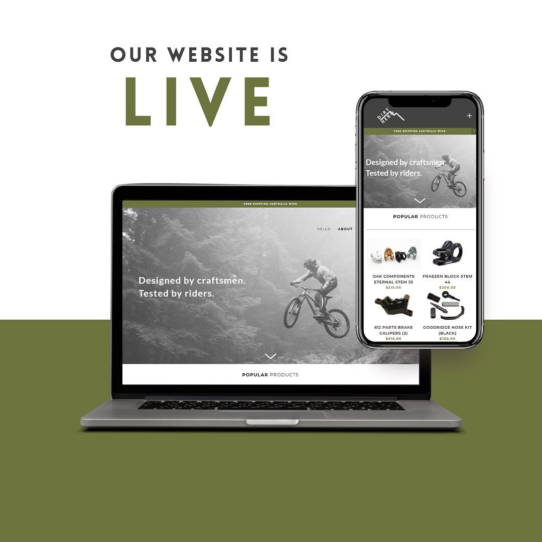 Hey gang. Excited to announce our website is now live! So do yourself a favour and have a flick and swipe through our site and let us know what you think. 8 products now online with more to be uploaded next week.
Thanks to @thestudiocreative for bein