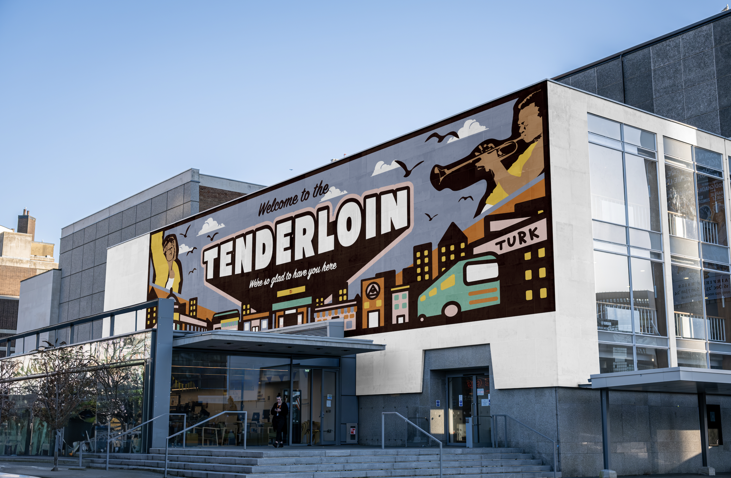 Tenderloin Coffee Shop Mural