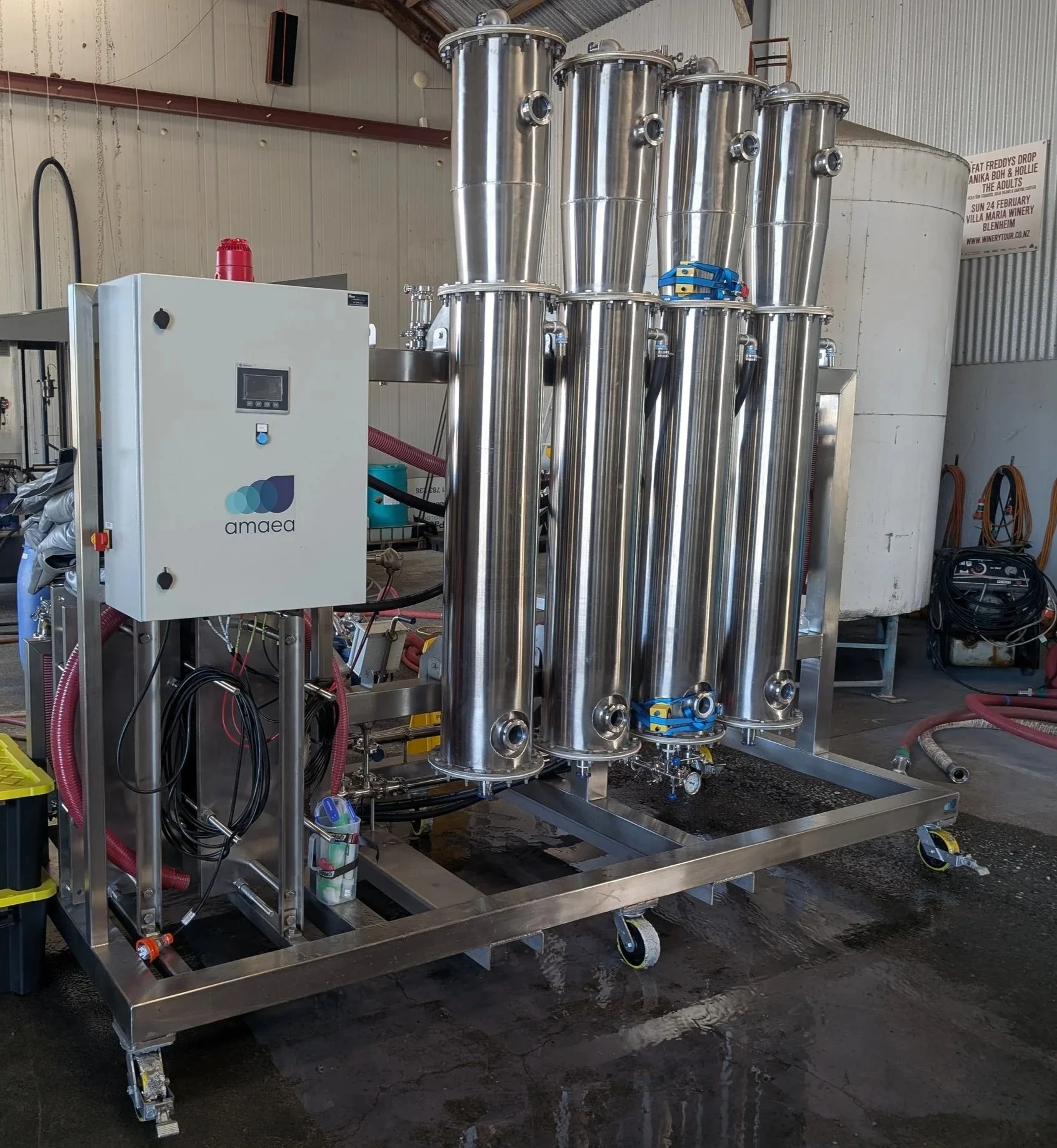 amaea CSx for cold stabilizing wine