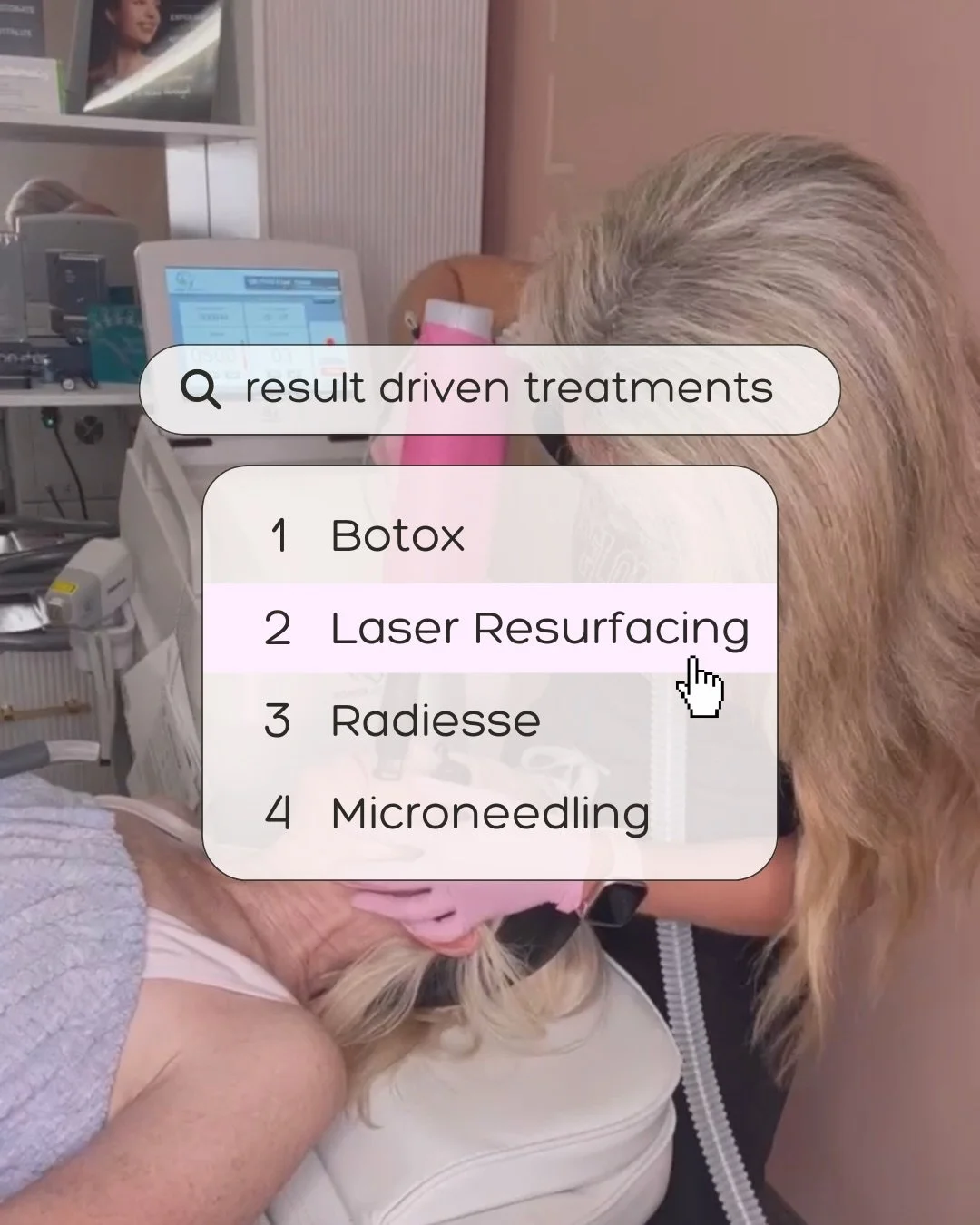 If we had to pick our absolute favorite treatment for real, noticeable results&hellip; it&rsquo;s laser resurfacing! ⚡️

Laser resurfacing is where the magic actually starts. It&rsquo;s like peeling back the layers and treating your skin damage at th