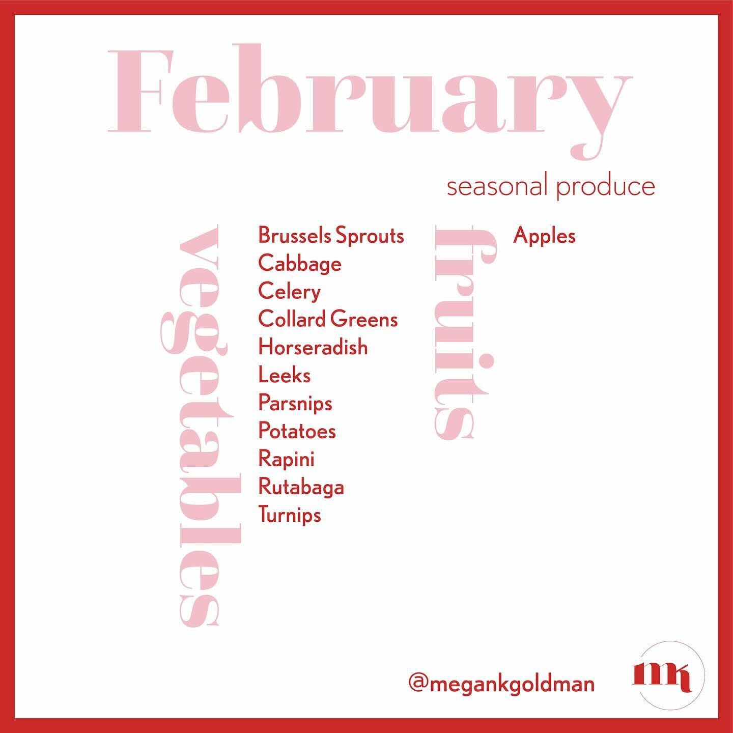 Seasonal Produce, February 

Happy February! Not sure about you, but I&rsquo;m a little like what the fk. How is it February, right? Also, fun fact, 2024 is a leap year. What is a leap year you ask &amp; why do we have them? Well, we have leap years 