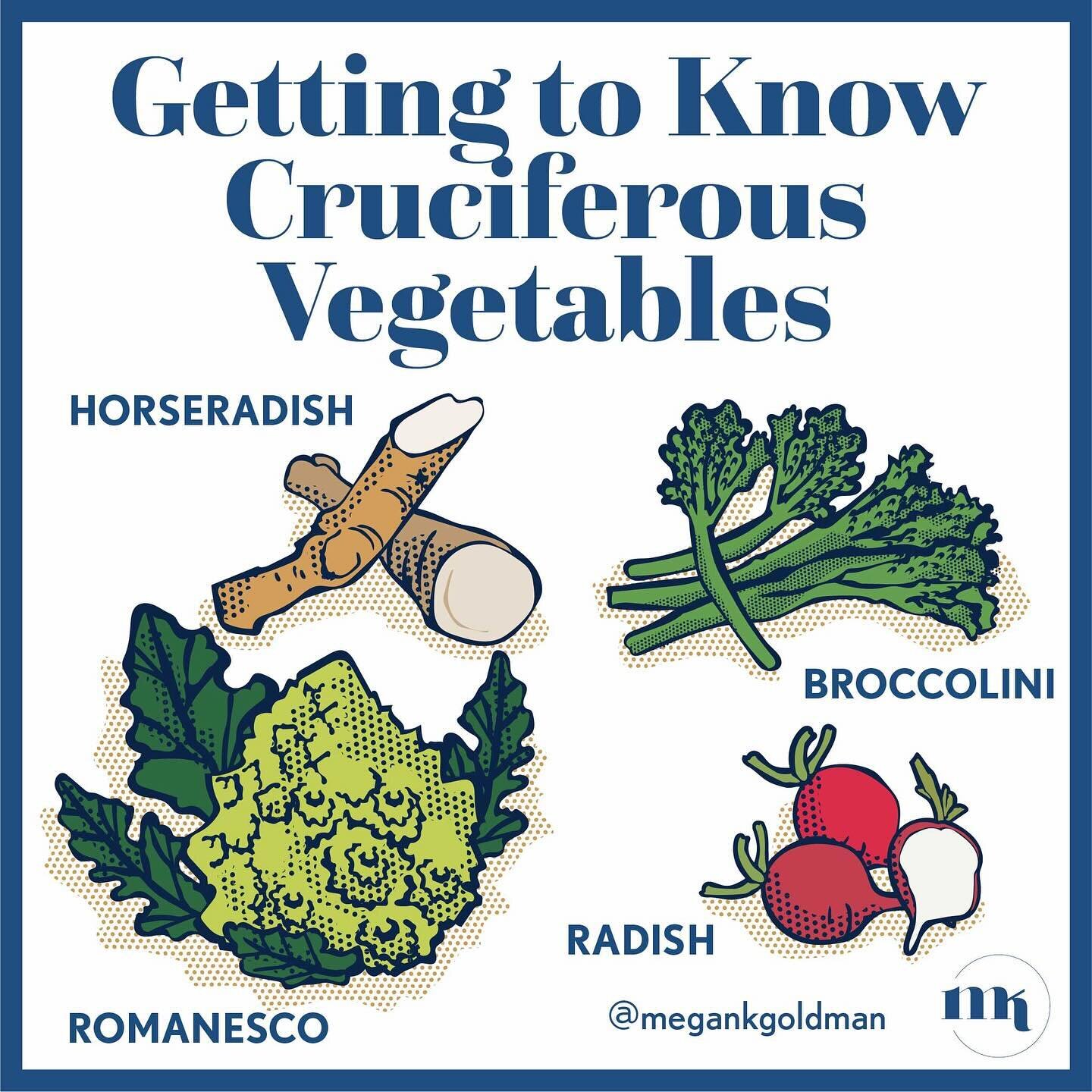 Getting to Know Cruciferous Vegetables

Hi friends! Happy Monday! Being that many of our favorite cruciferous veggies are in season I thought breakdown the different types &amp; their unique characteristics. 

Swipe through the slides to get the skin