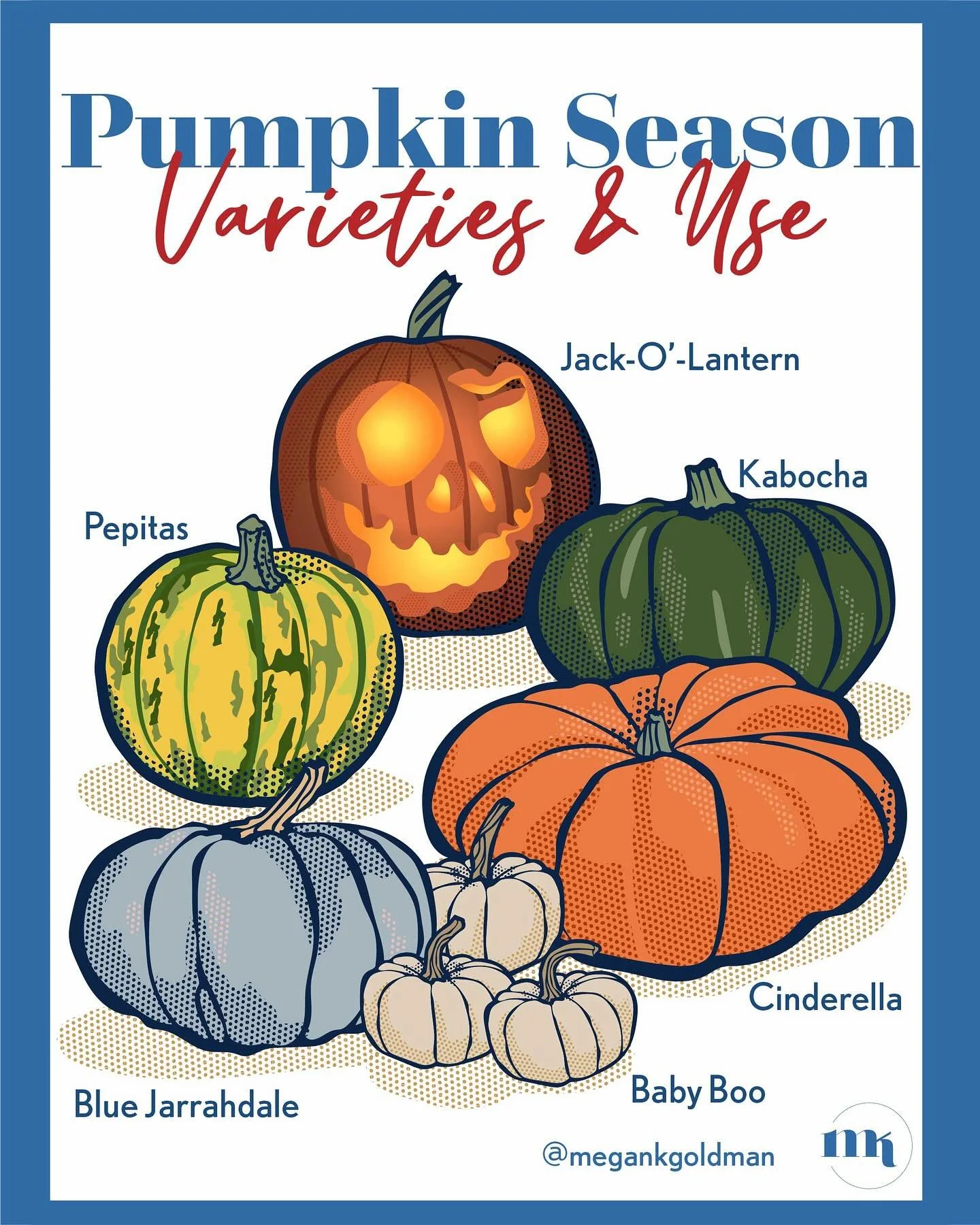 Pumpkin Season 
Varieties &amp; Uses 

Hi friends, spooky season is upon us &amp; as fall rolls in, so does the vibrant &amp; versatile pumpkin, a true icon of the season.

Pumpkins come in various shapes, sizes &amp; colors, each with its own unique