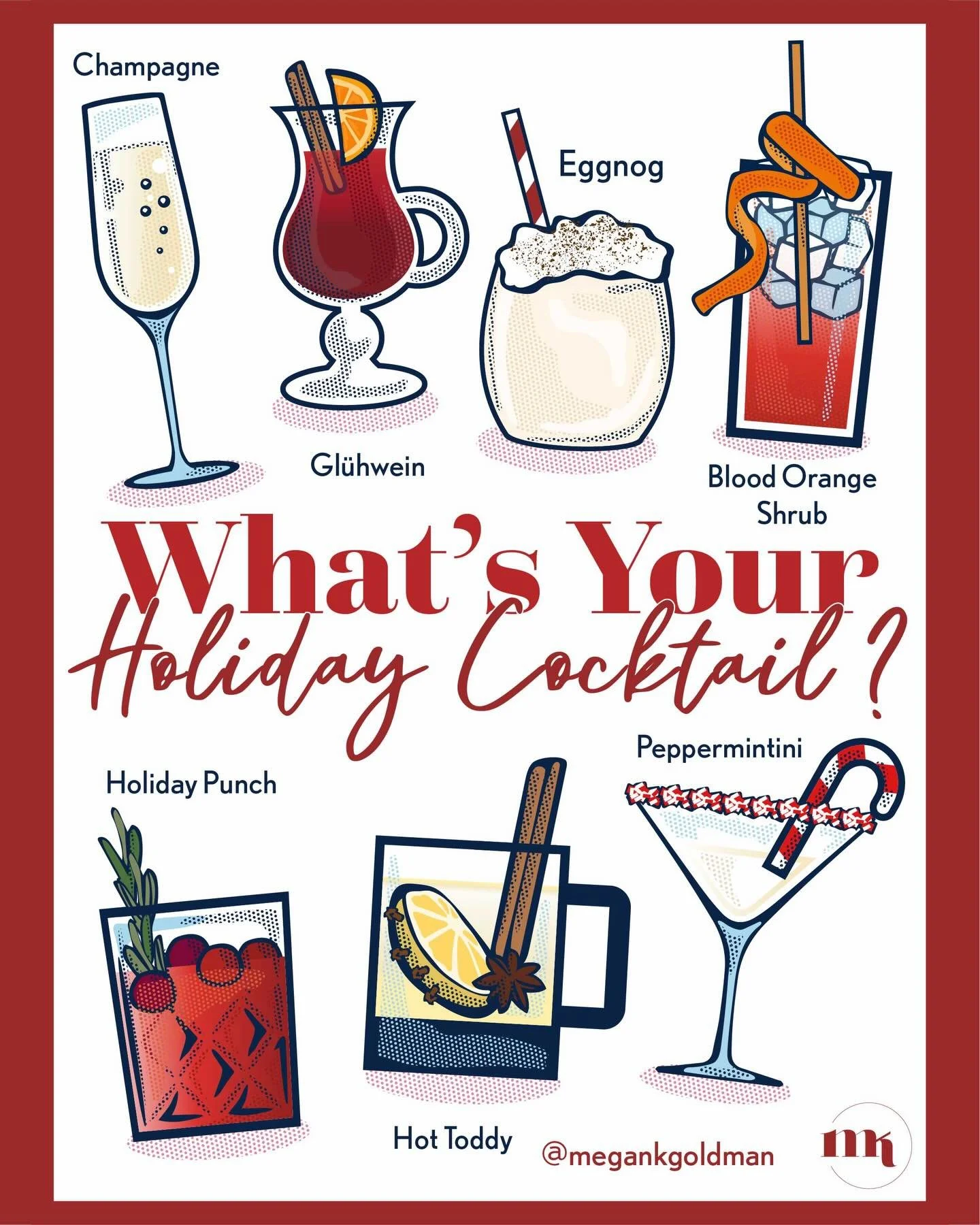 Holiday Cocktails

Merry Christmas, friends! When it comes to holiday cheer, there are endless ways to celebrate. Consider this your guide to festive cocktails &amp; mocktails&mdash;whether you&rsquo;re craving something warm &amp; spiced or a sparkl