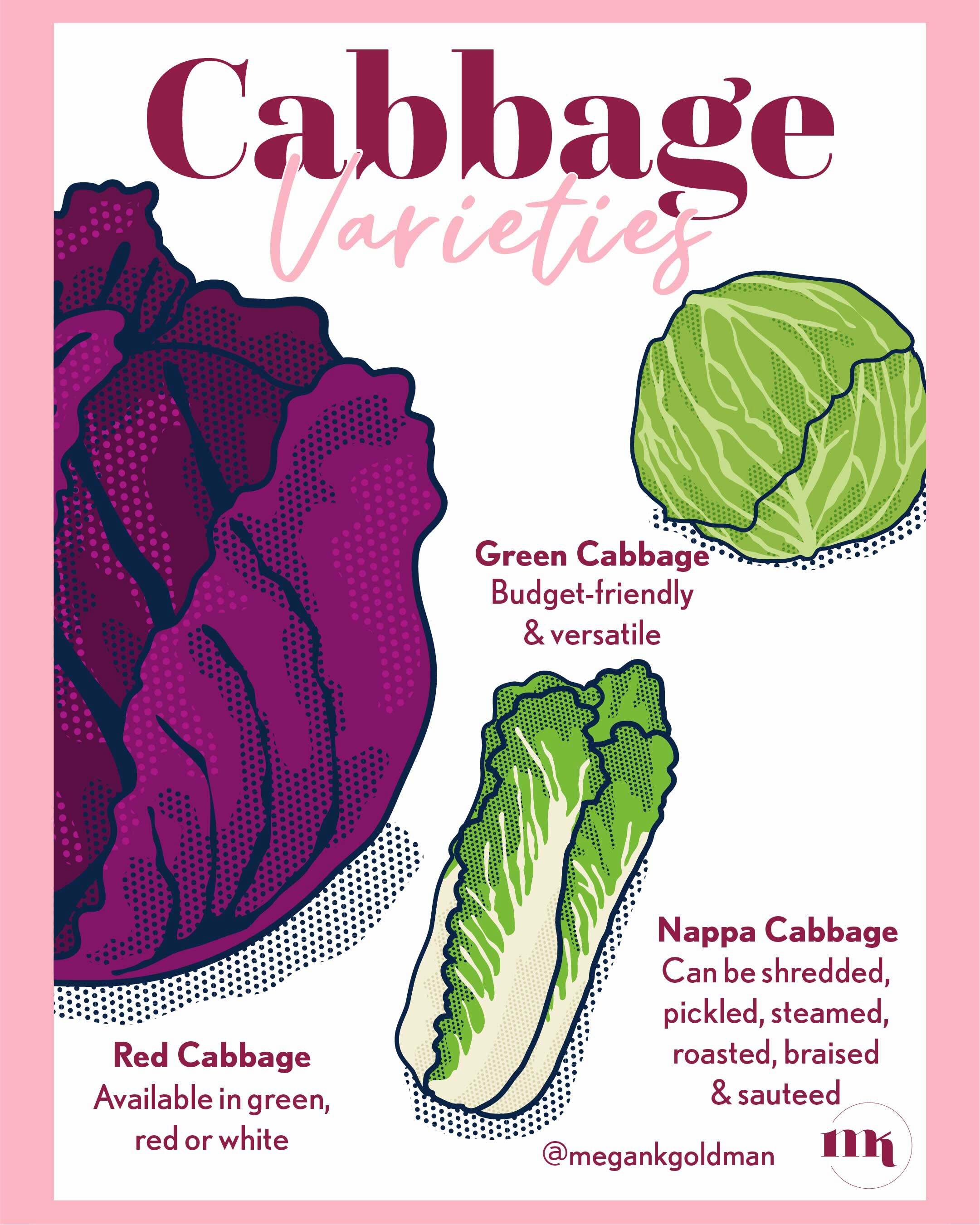 Cabbage Varieties &amp; All You Need to Know

2026 is the year of the humble cabbage. So let&rsquo;s talk about this in season, delicious, versatile &amp; nutrient-packed vegetable. It comes in several varieties, each offering unique flavors, texture