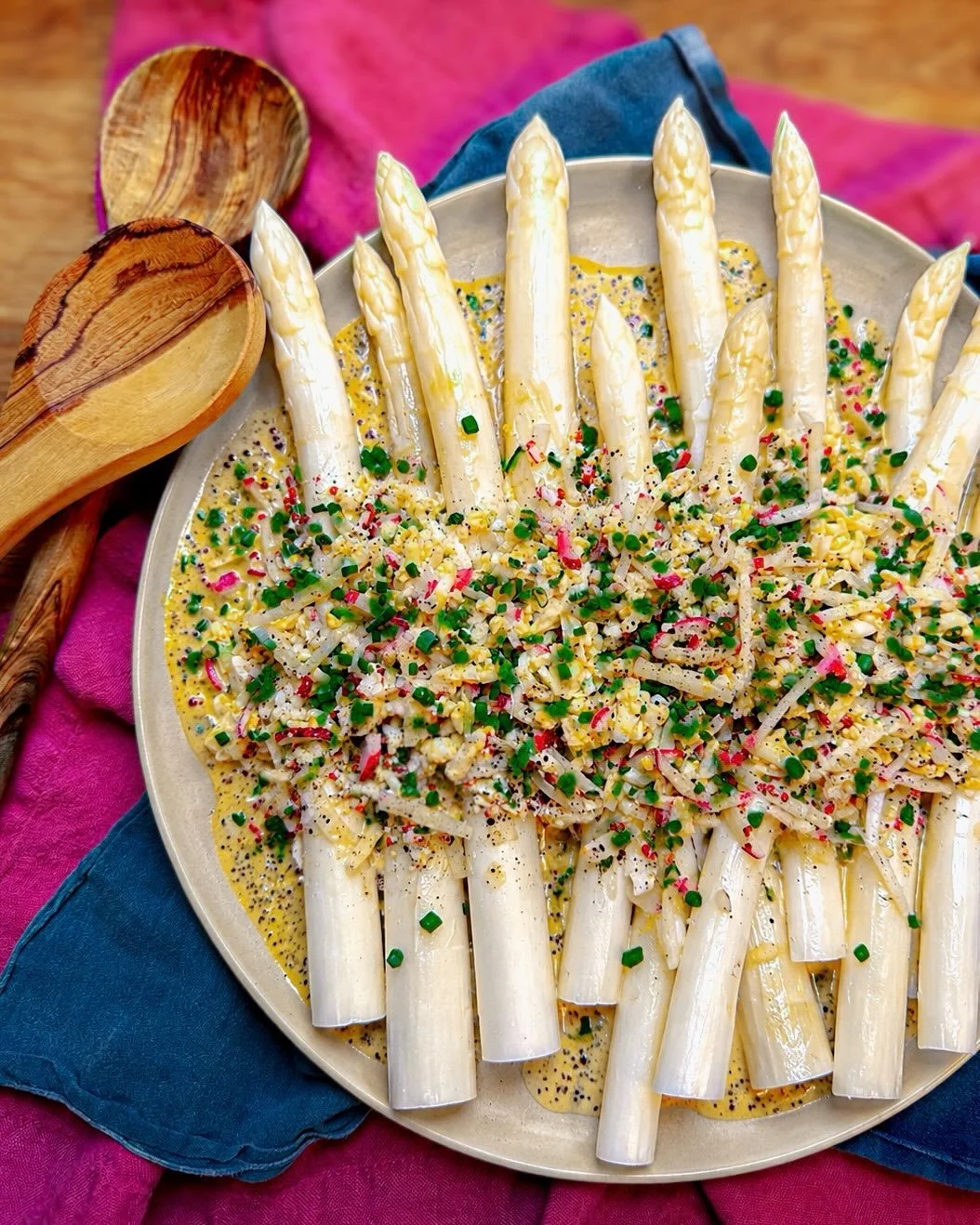 Wei&szlig;er Spargel Mimosa

I wait all year for Wei&szlig;er Spargel season. In Germany, white asparagus is a summer ritual&hellip; so beloved it&rsquo;s known as &ldquo;white gold&rdquo; &amp; celebrated across the country. In fact, across much of 