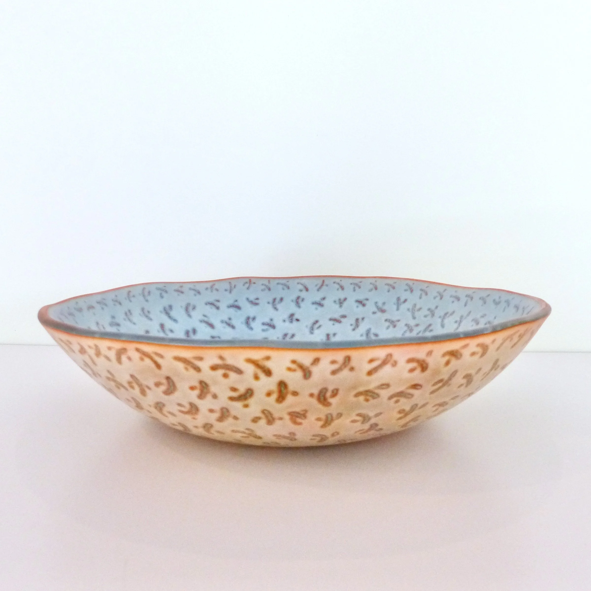 BLUE-ORANGE DUALITY BOWL

10.5 X 2.5"