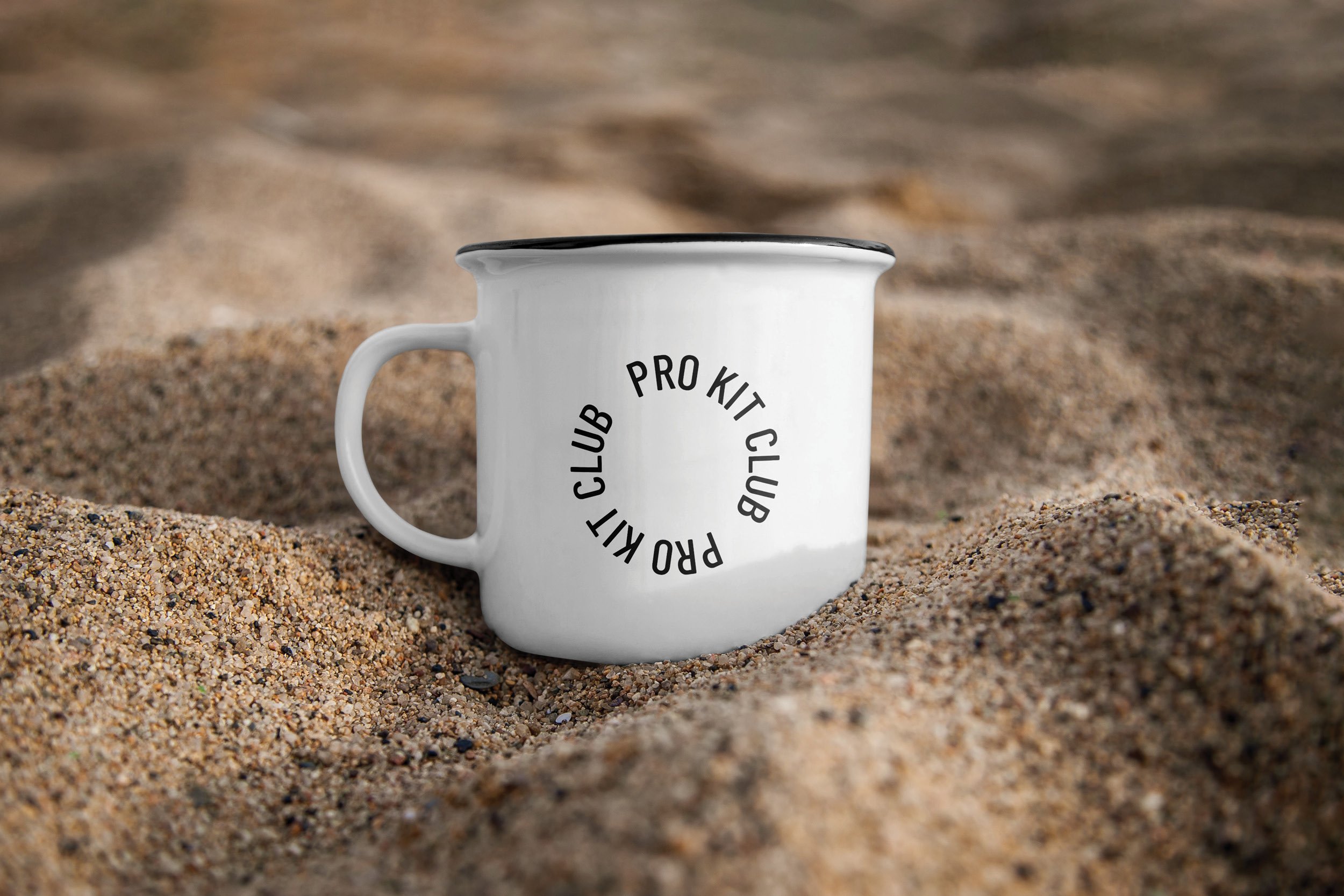 Enamel mug
