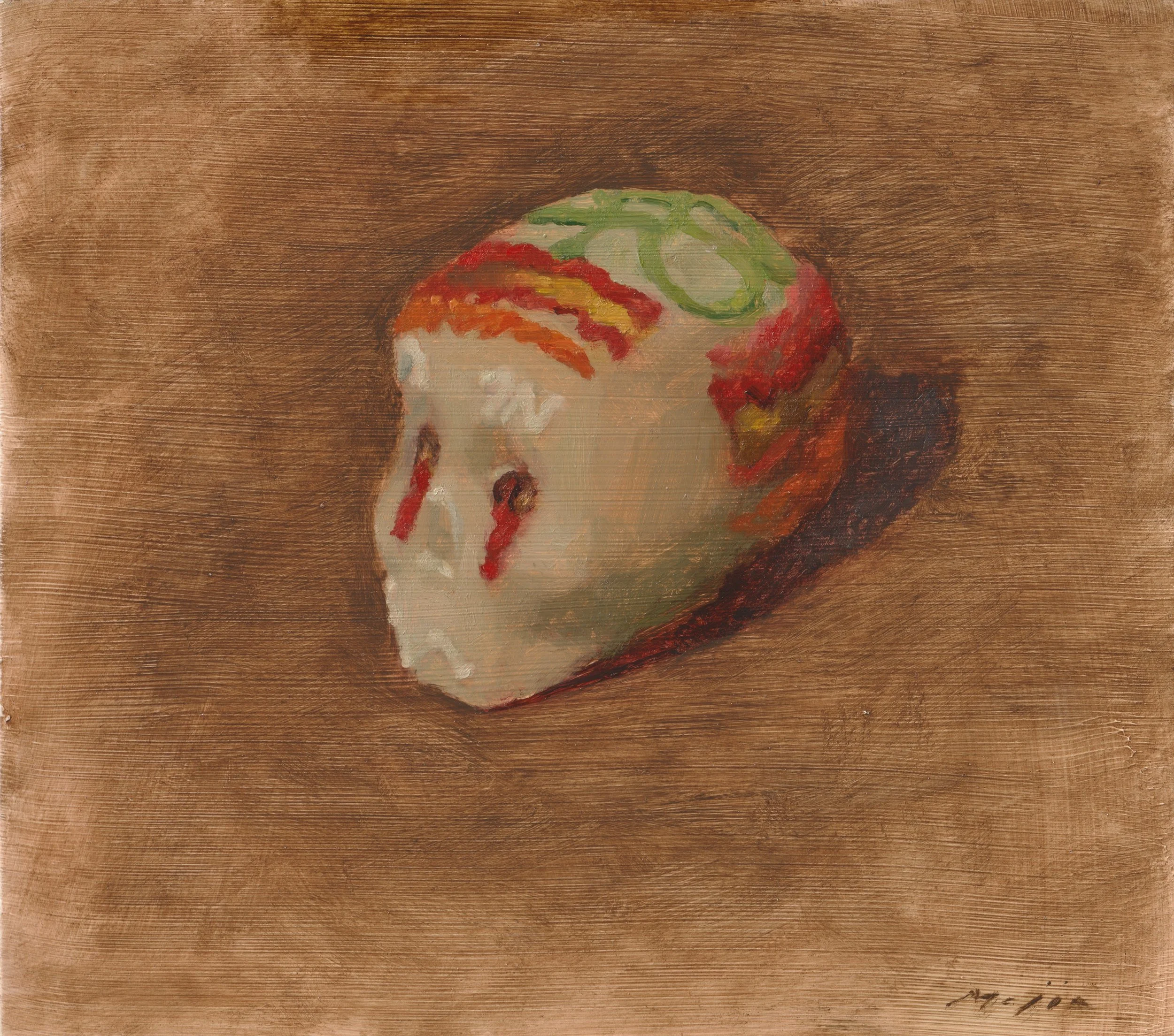 Study of Calaverita de Azucar, 8 x 9" oil on acm, 2024
Sold