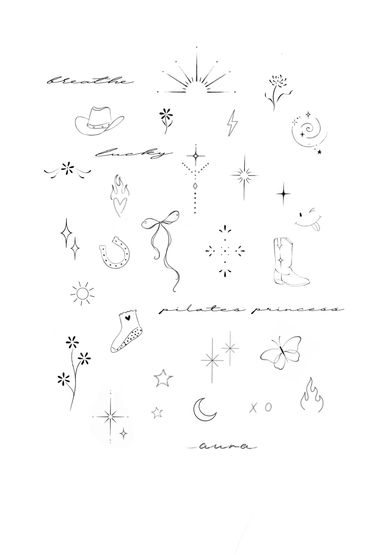 Jetset Pilates x Uplift Tattoo Flash Event