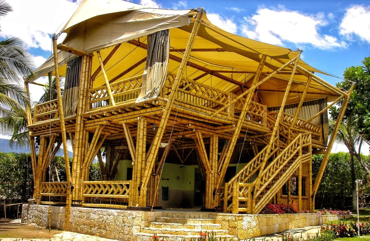 Kiosco Sam Salem, Construccion Guadua, Chinauta, Cundinamarca, Construccion Arme Guadua y Bambu SAS