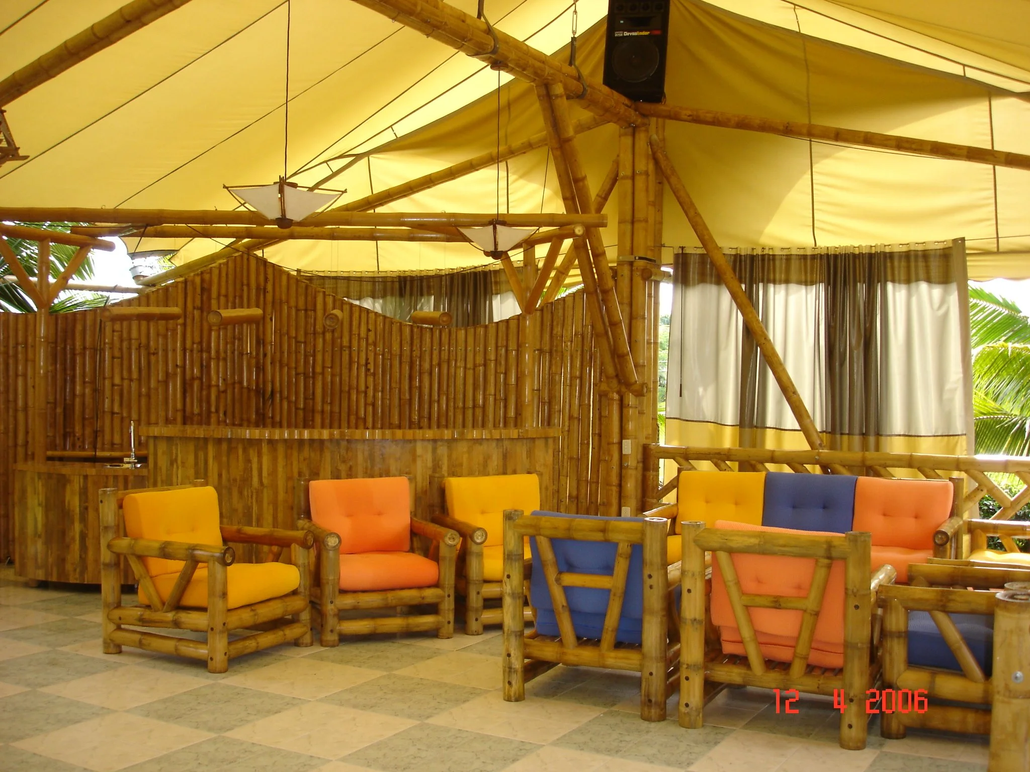 Sala, Comedor, Sillas en Guadua