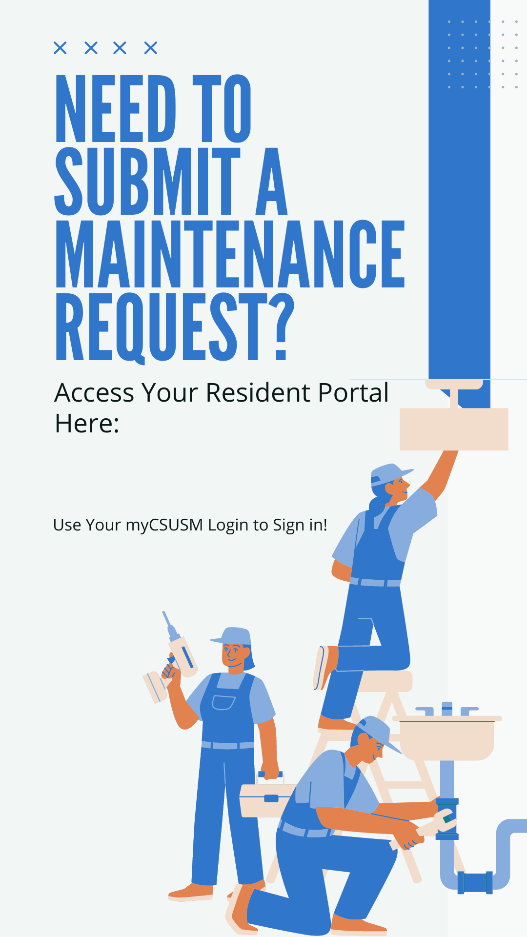 Maintenance Request Instagram Story