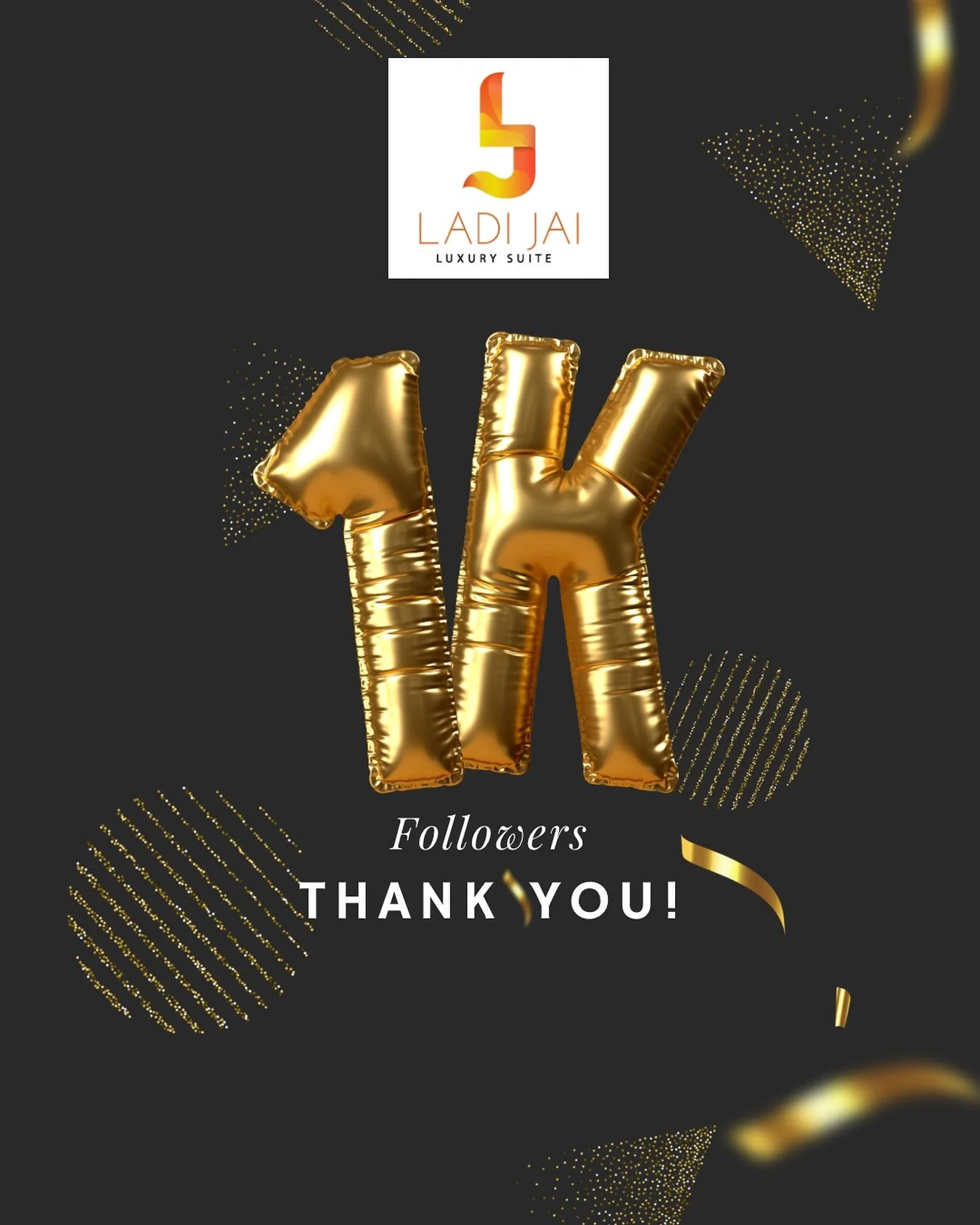 🎉✨ We Hit 1,000 Followers! ✨🎉
Wow&hellip; what an incredible journey! 💖 From our very first post to now, your love, likes, shares, and support have been the heartbeat of Ladi Jai Luxury Salon.
To every client who&rsquo;s trusted us with their beau