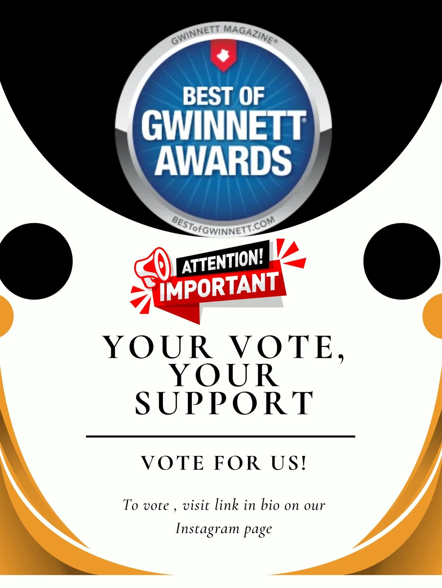 We need YOUR vote to win this year&rsquo;s Gwinnett Best! Vote via link in bio! Let this be our great start inti the new year 💖 Thank you! #gwinnettbest #gwinnethairstylist #atlhair